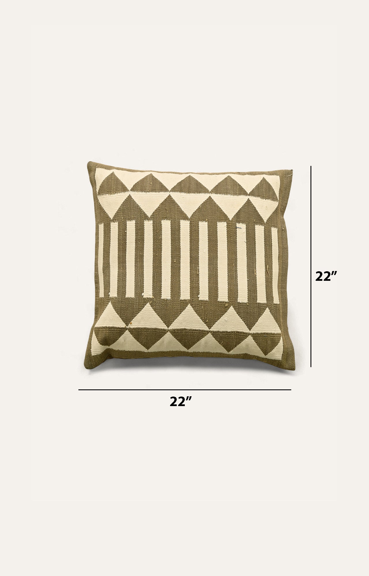 Olive coastal cushion cover & cases_size