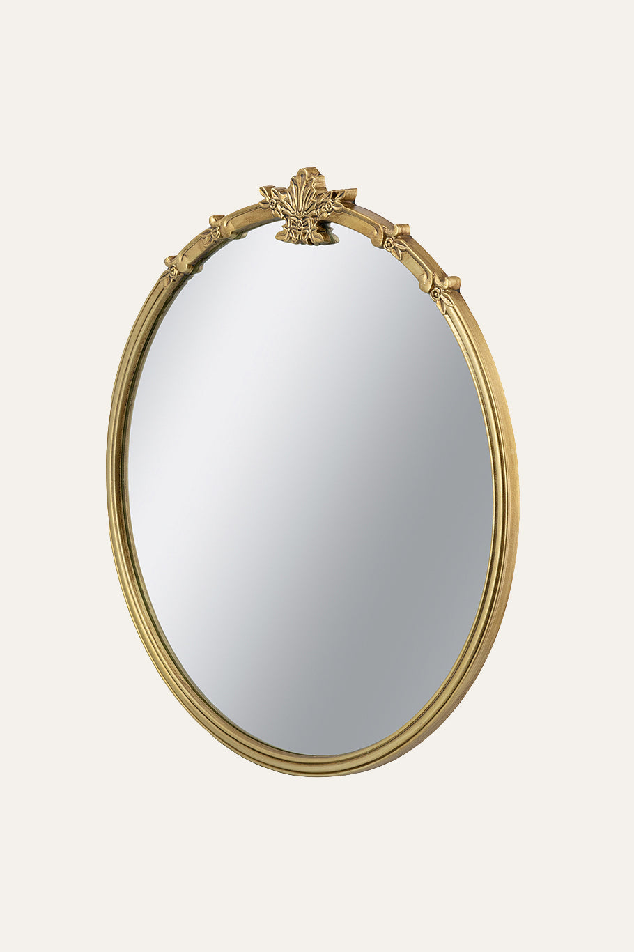 Ornate Round Mirror for Living Room