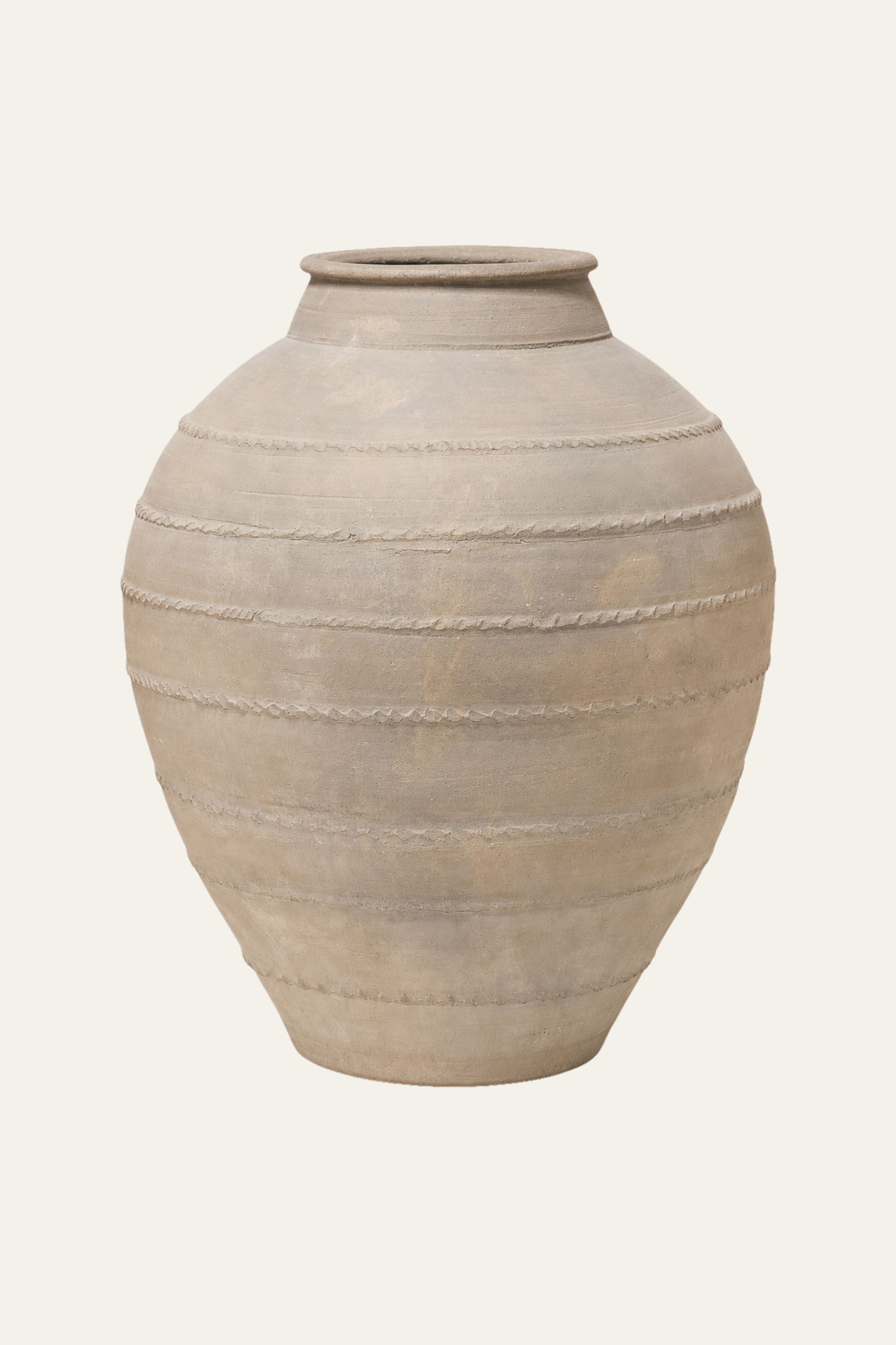 Large Textured Decorative Pot