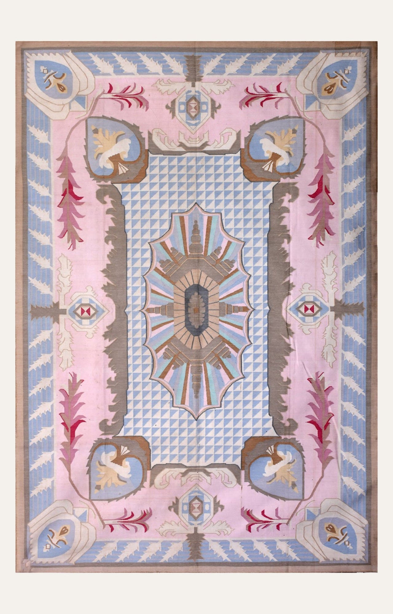 Pastel Reverie Cotton Rug