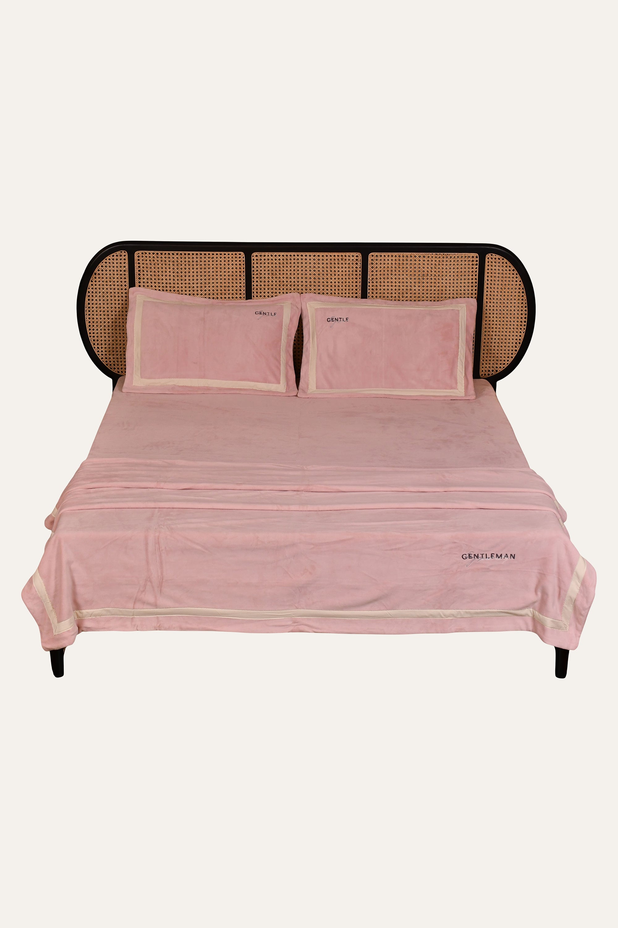 Pink Velvet Comforter Set