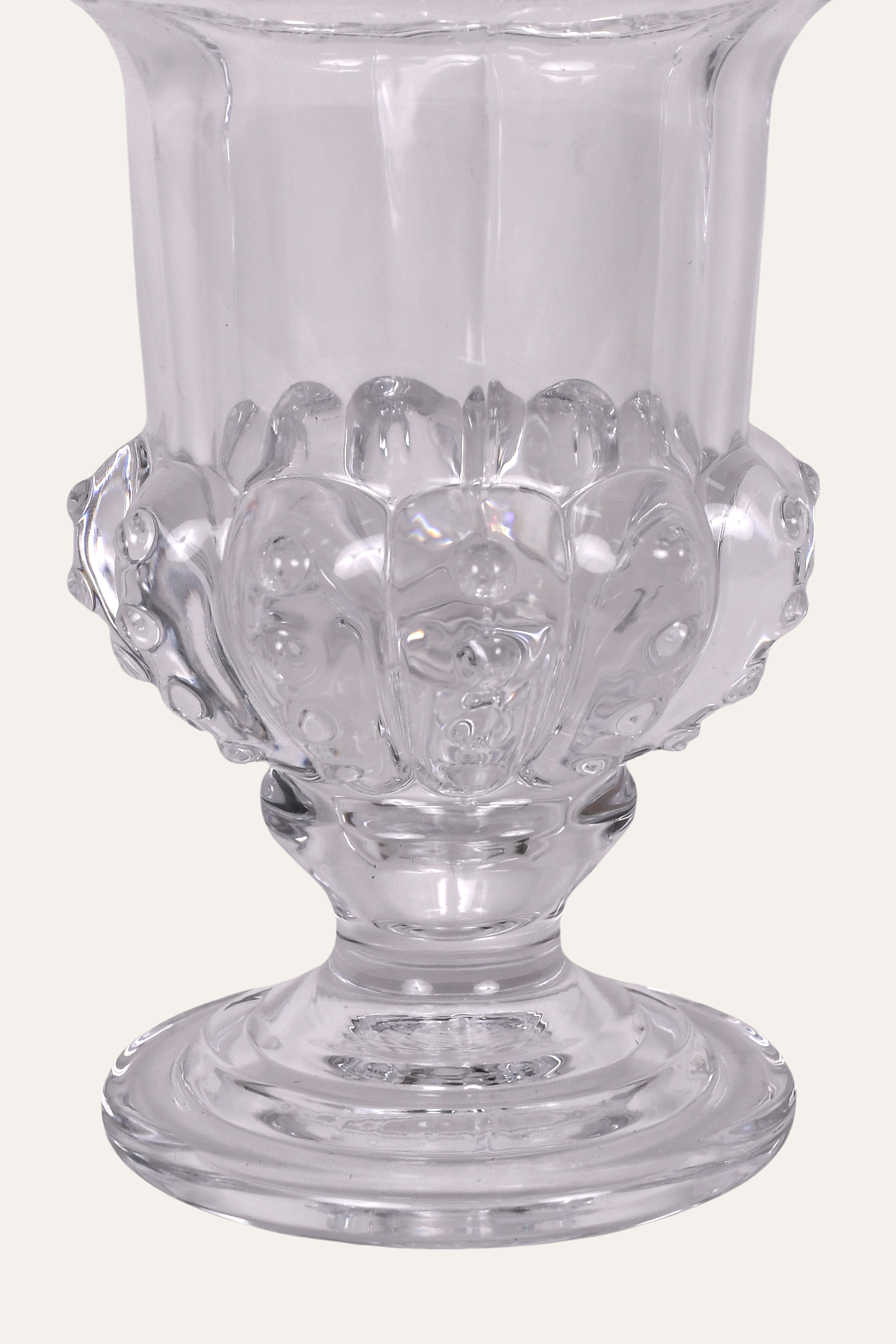 Premium small candle holder with floral detailing