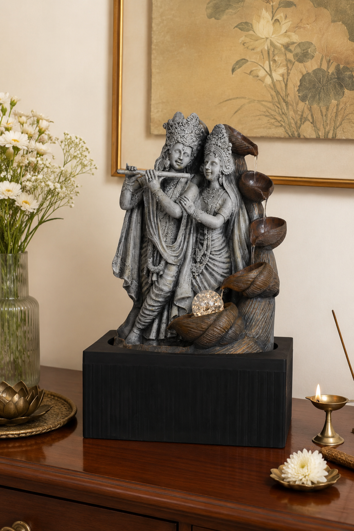 Radha Krishna Water Fountain