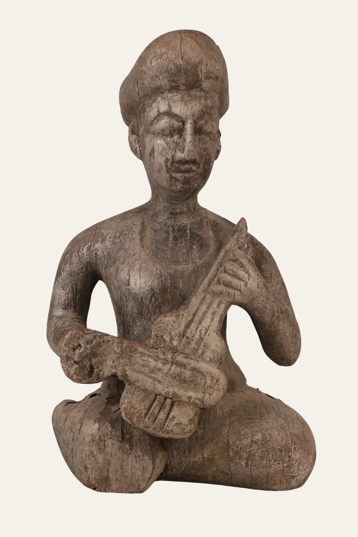 Rajasthani folk musician statue