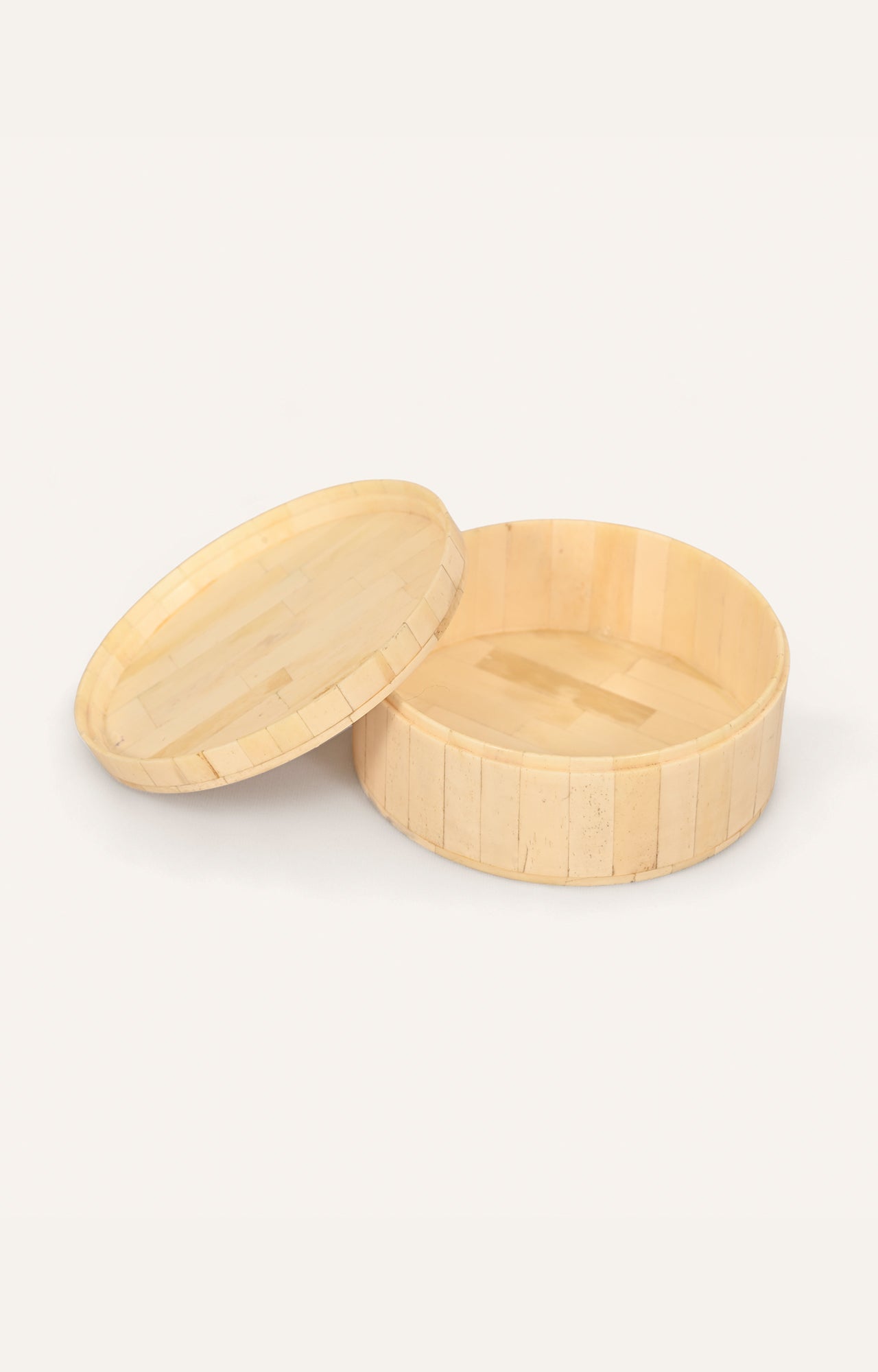 Round Camel Bone Decorative Box_4