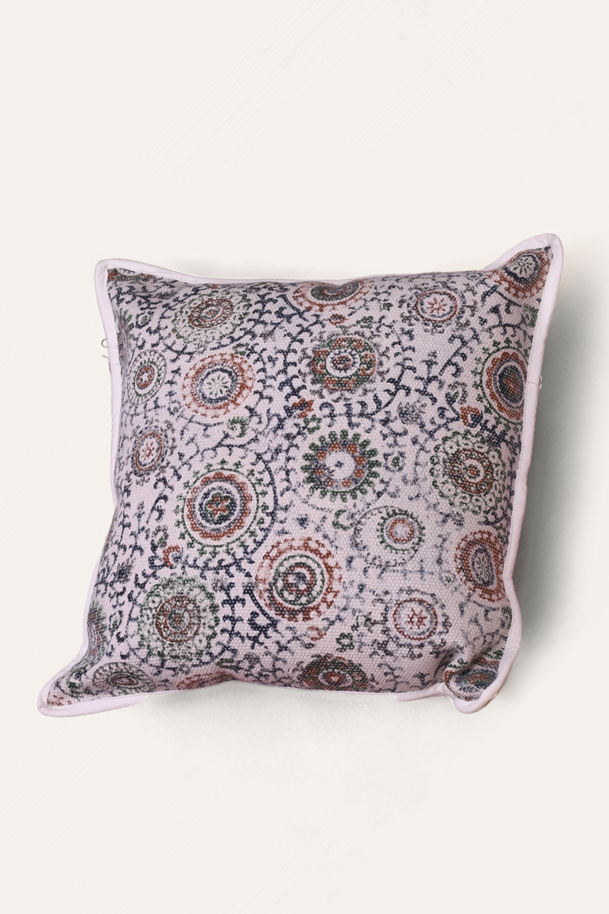 Floral Accent Cushion Cover