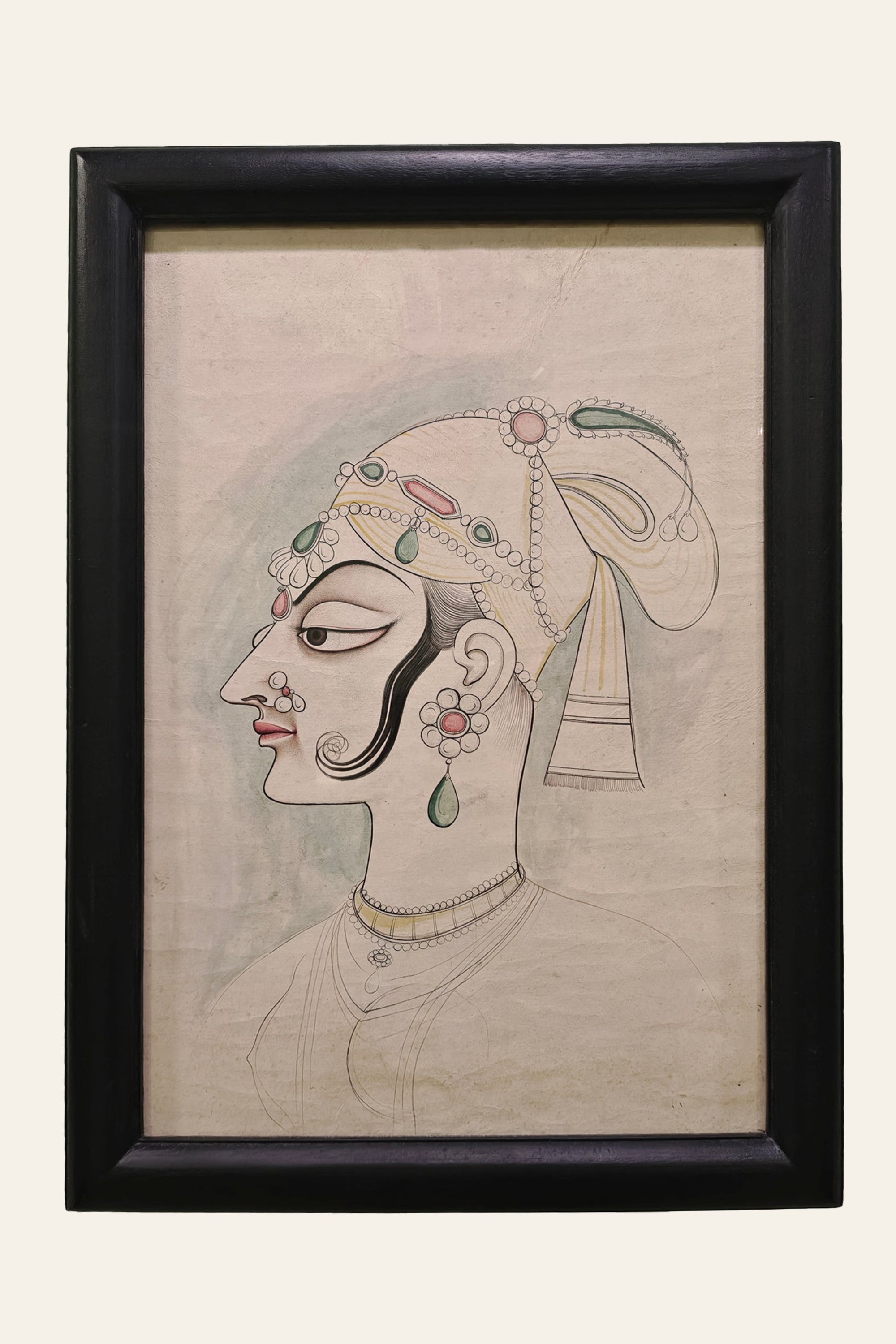 Royal Mughal Princess painting