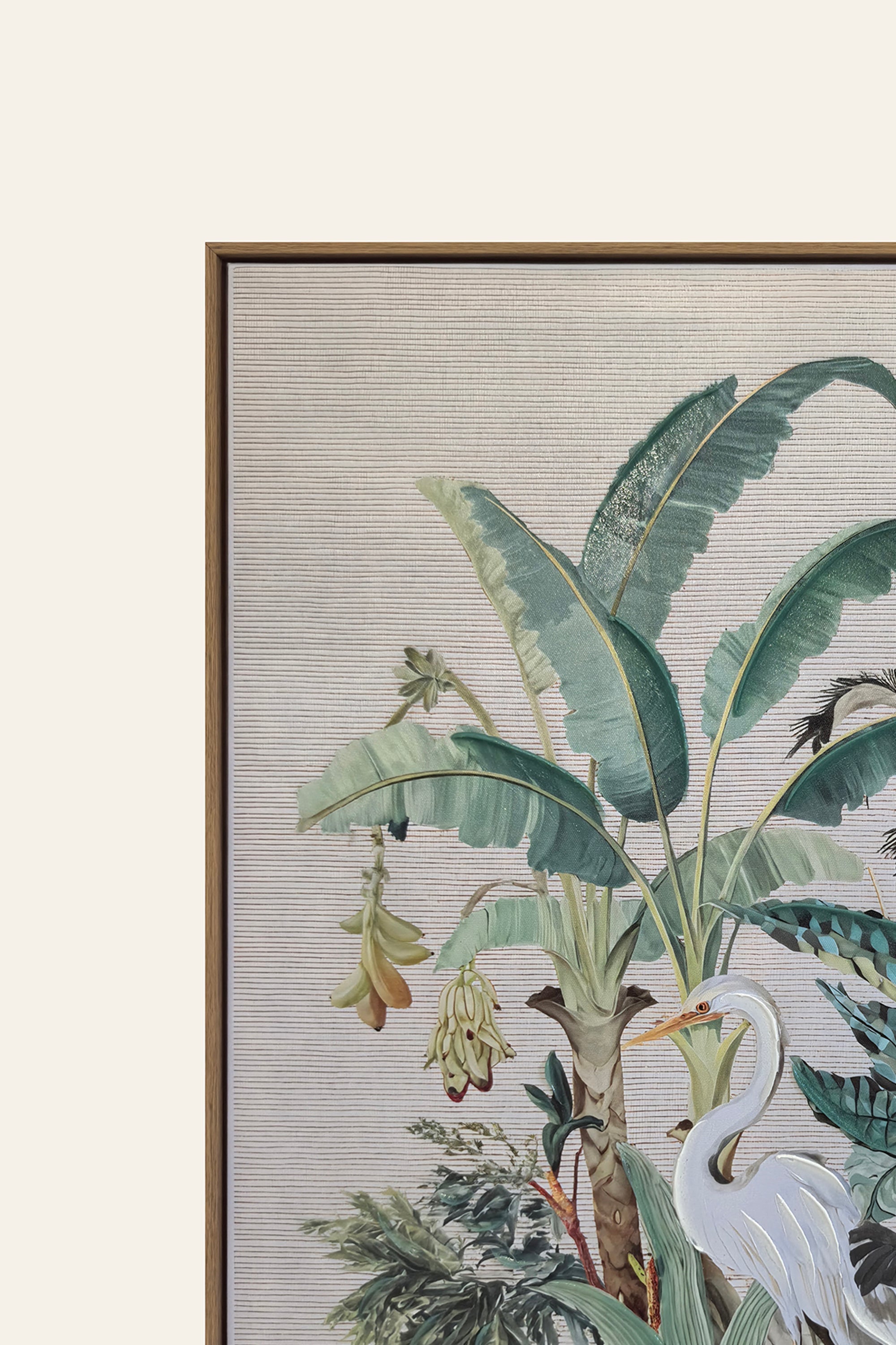 Framed botanical artwork