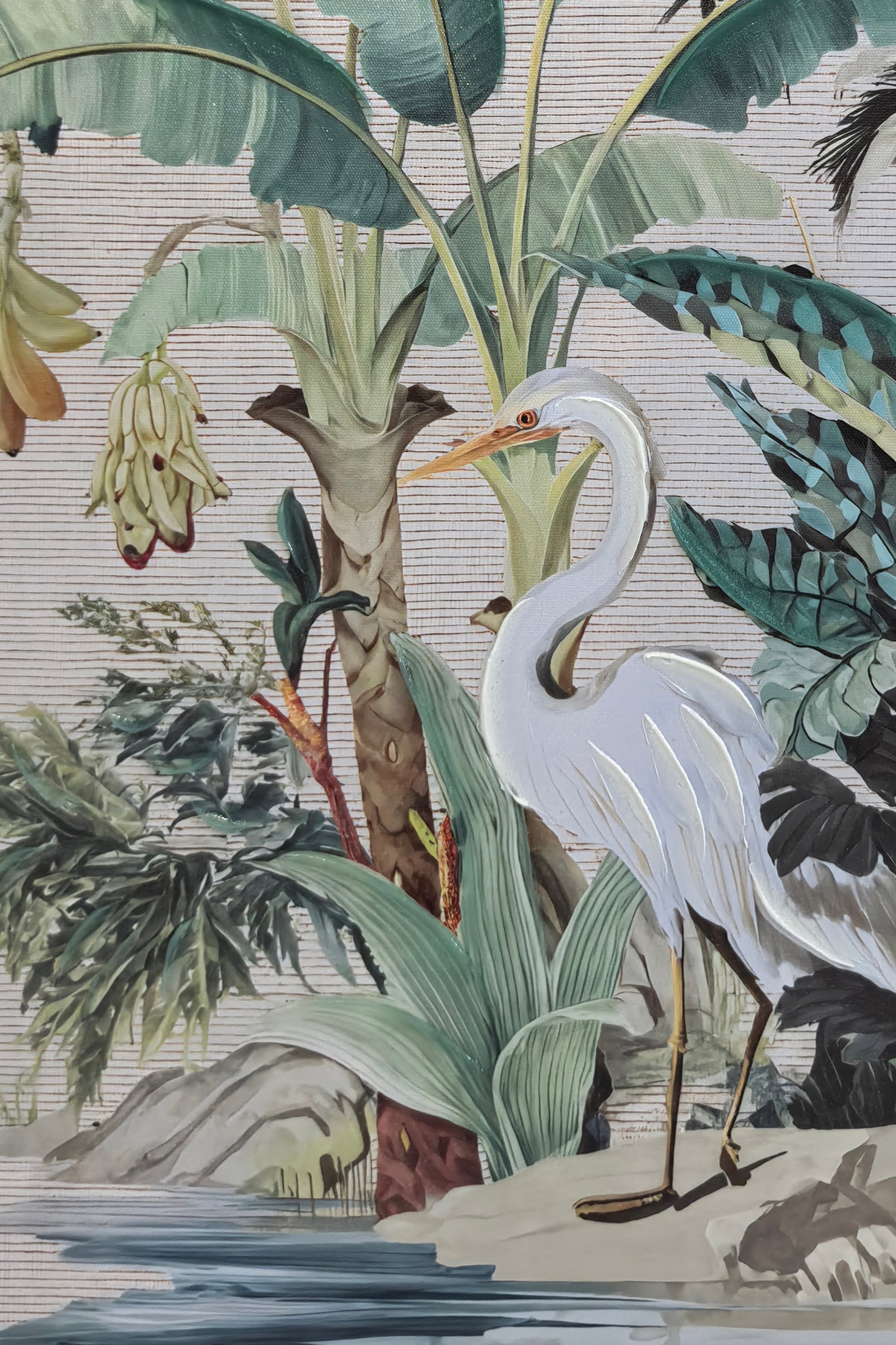 Decorative wallpaper painting