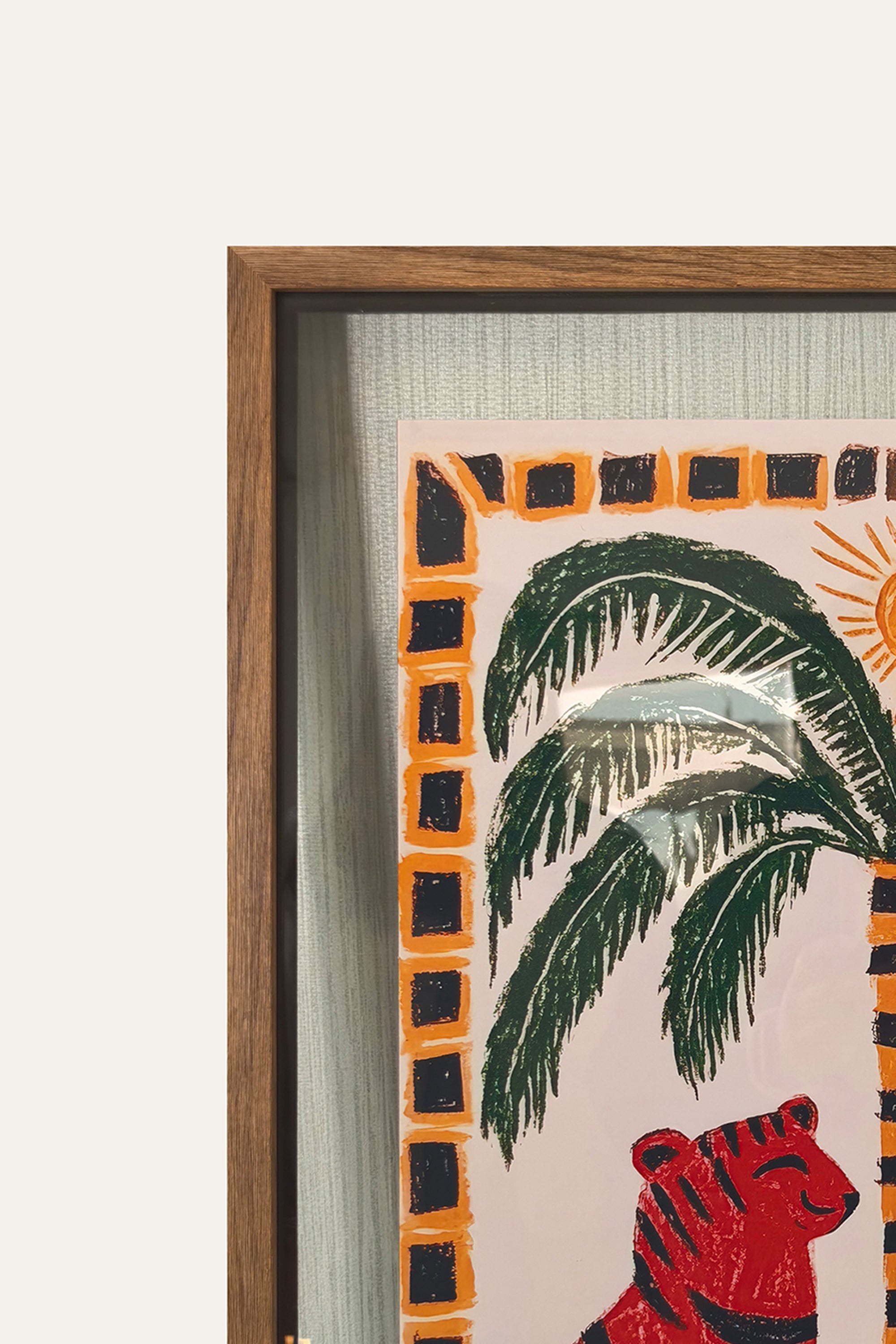 Framed artwork