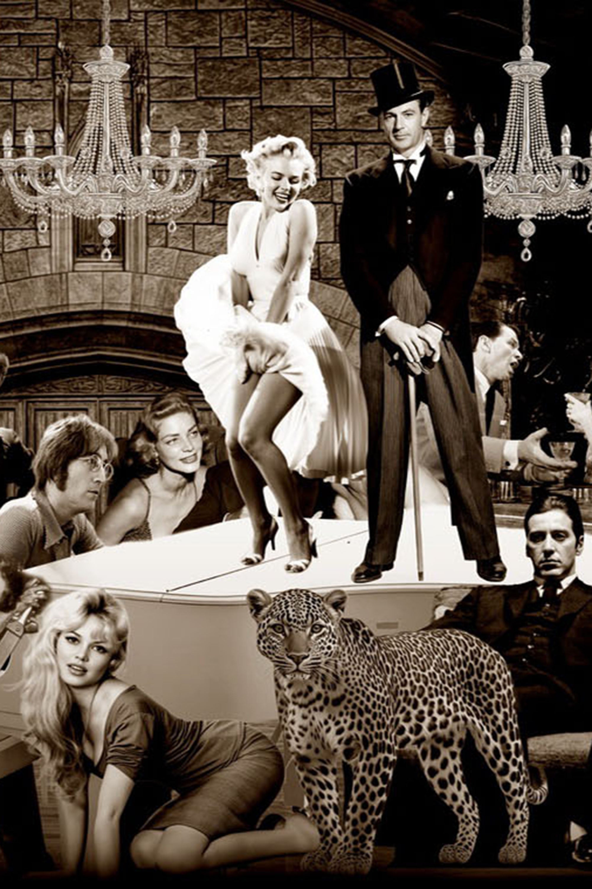 Grand Vintage Party Portrait