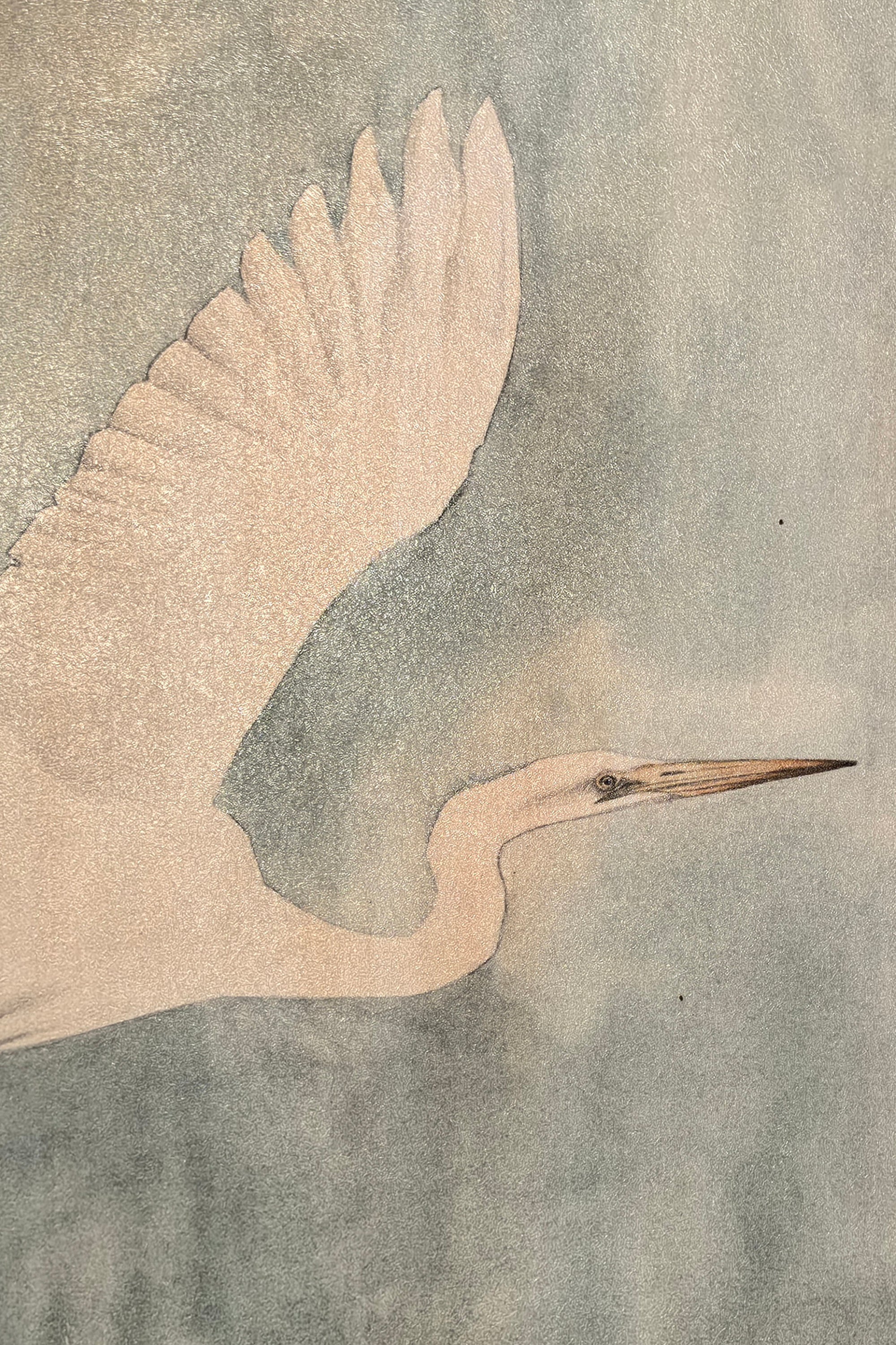 Birds in Flight Oil Painting