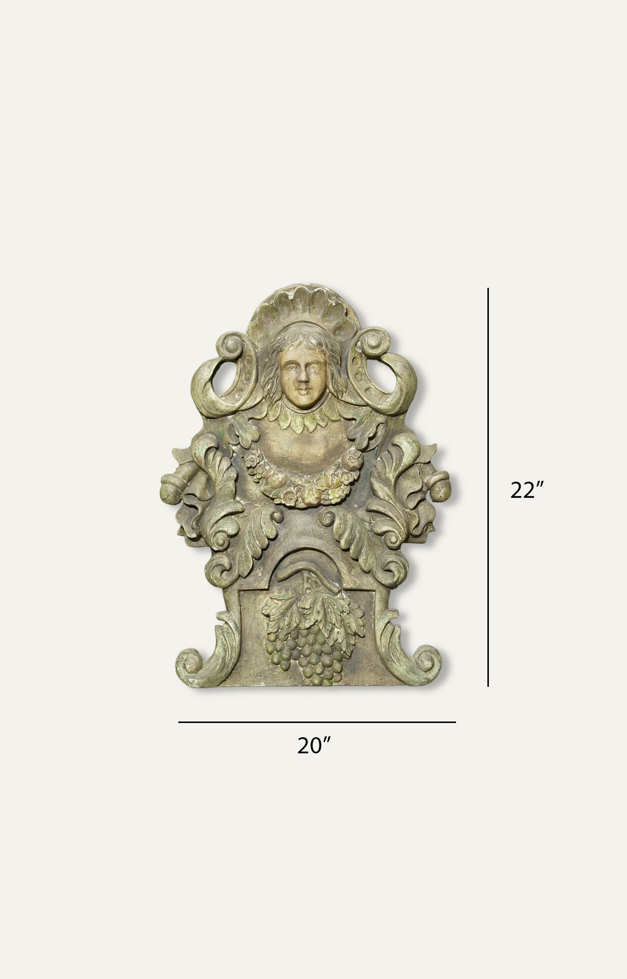 Renaissance Era Carved Wooden Panel