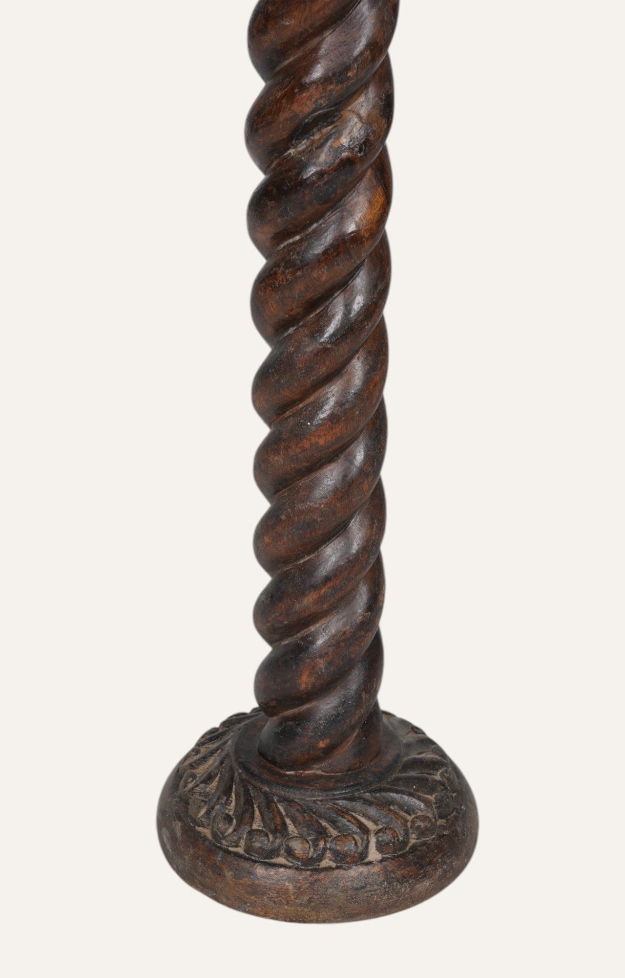 Helix Wooden Candle Stand