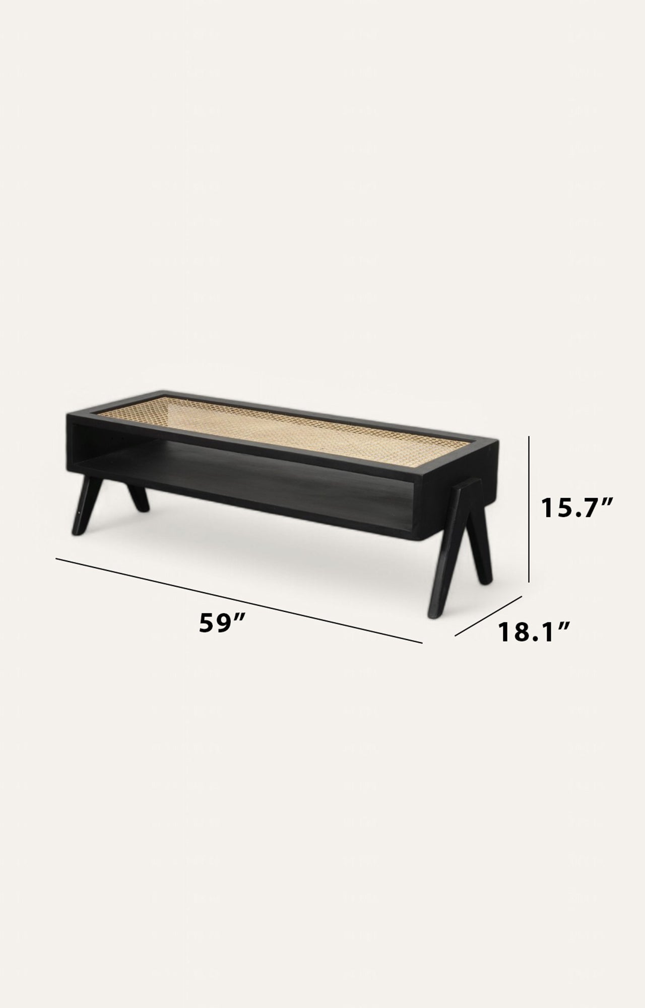 Black coffee table