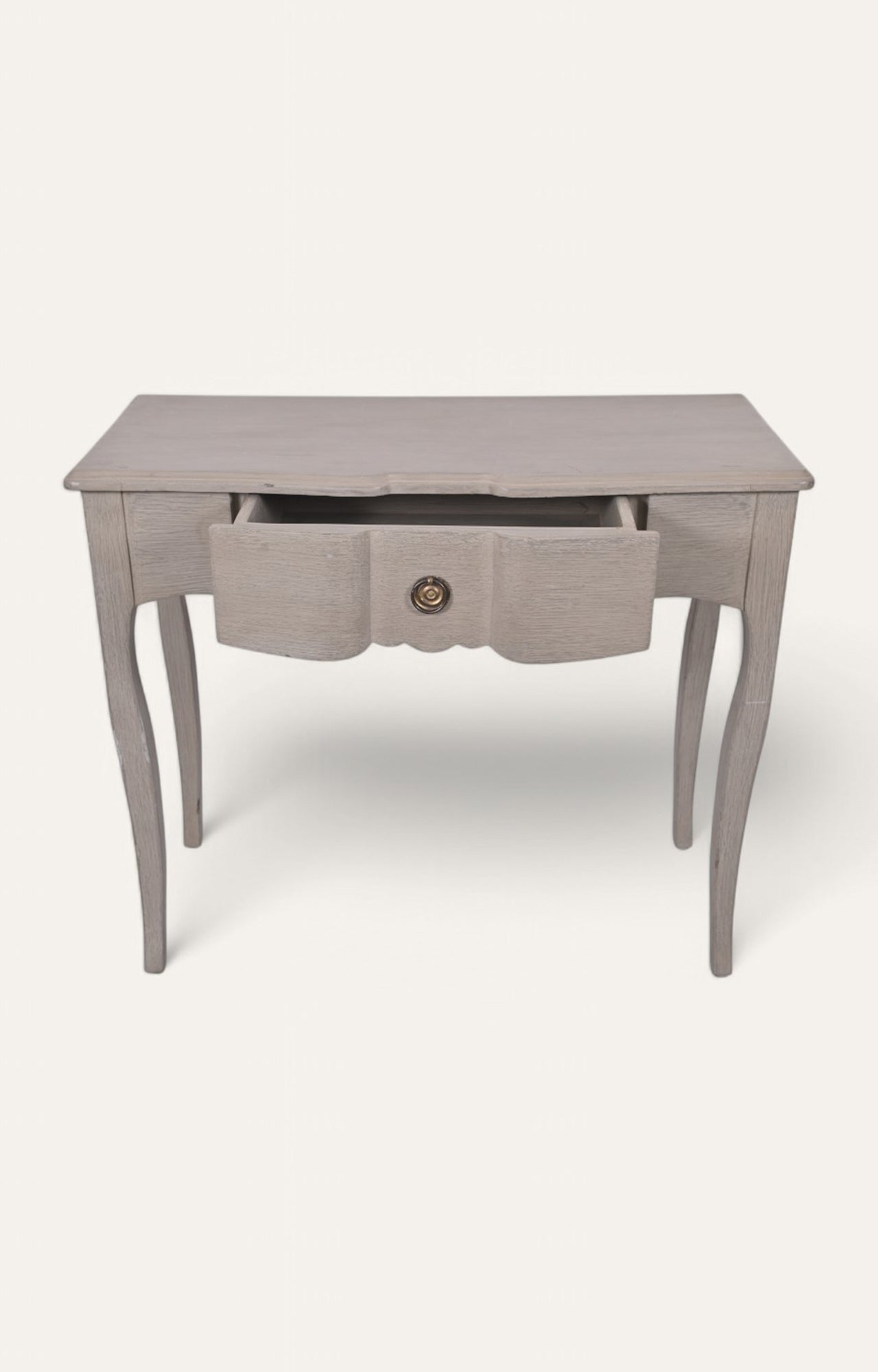 Gray wooden desk