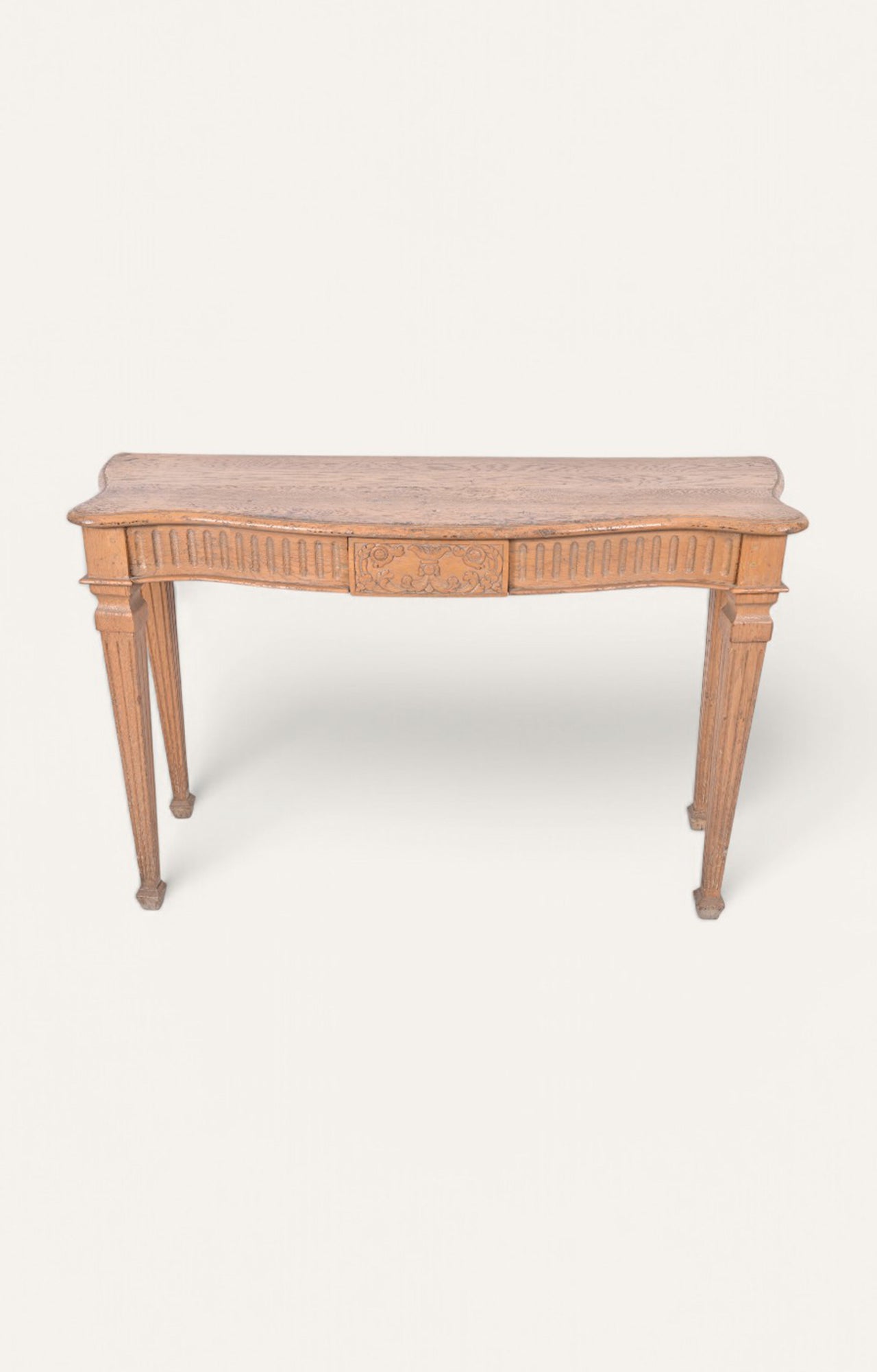Wooden console table
