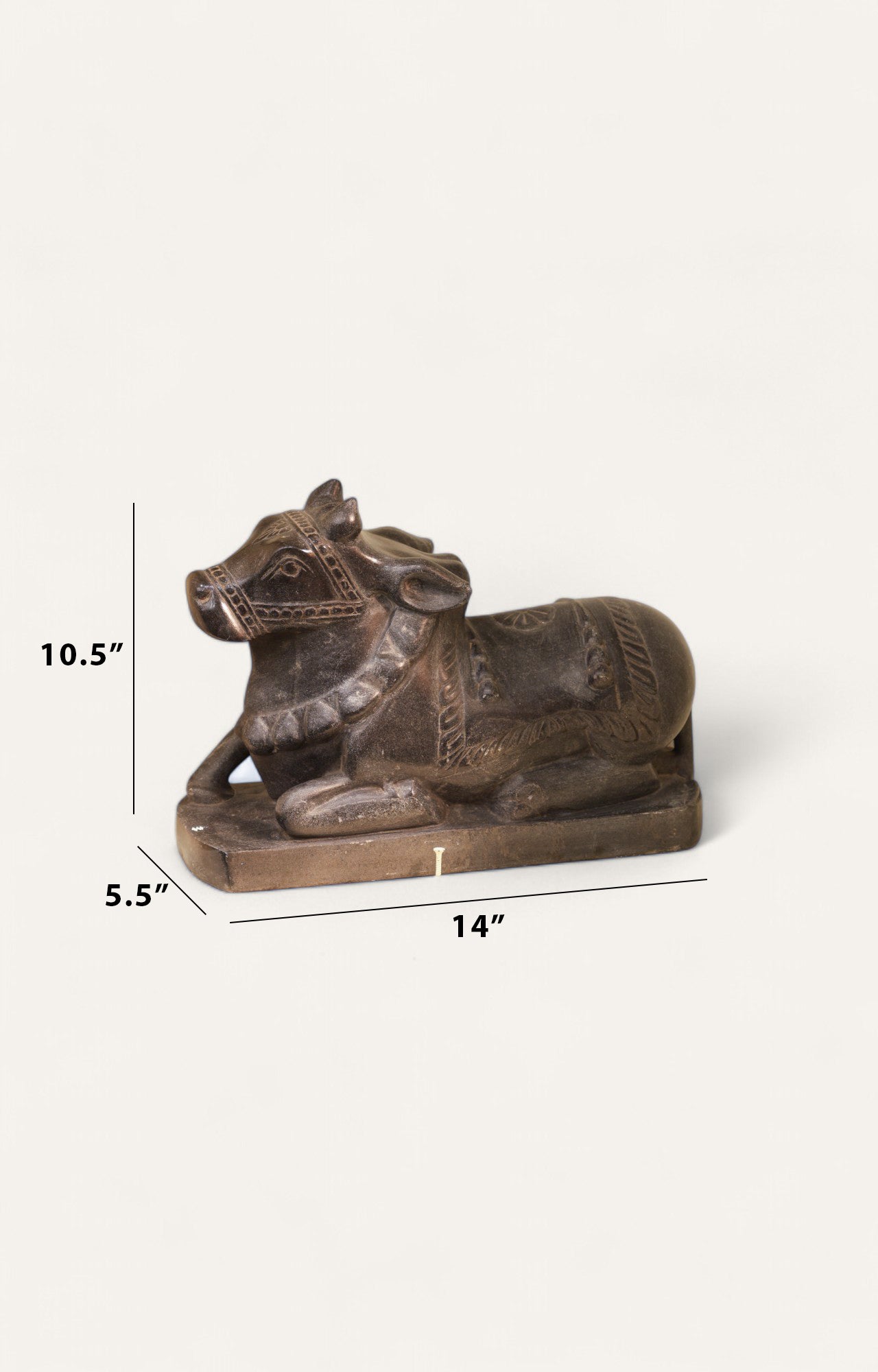 Marble Nandi Sculpture