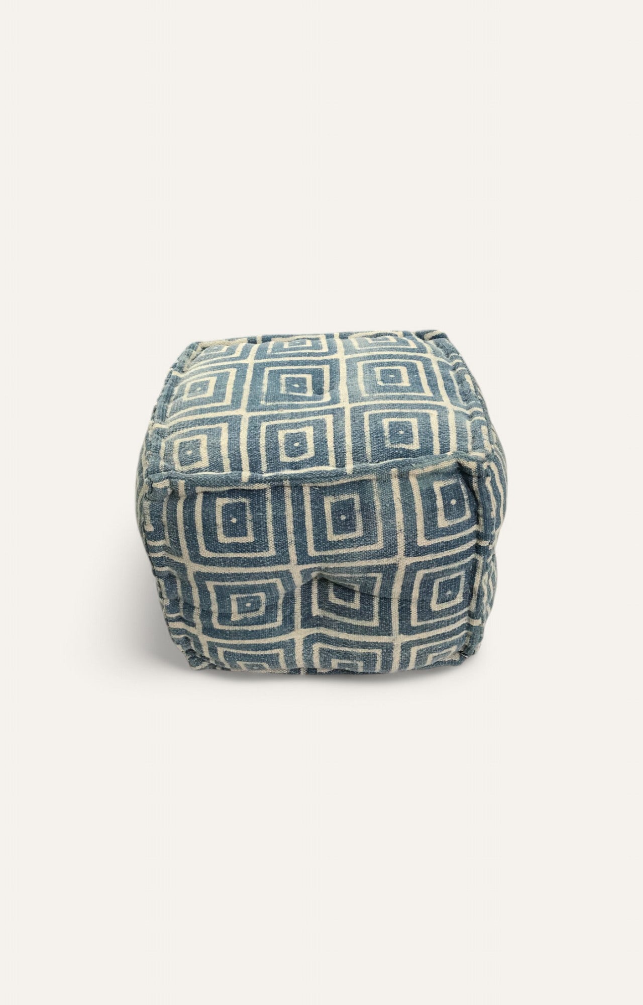 Handwoven Pouf Stool