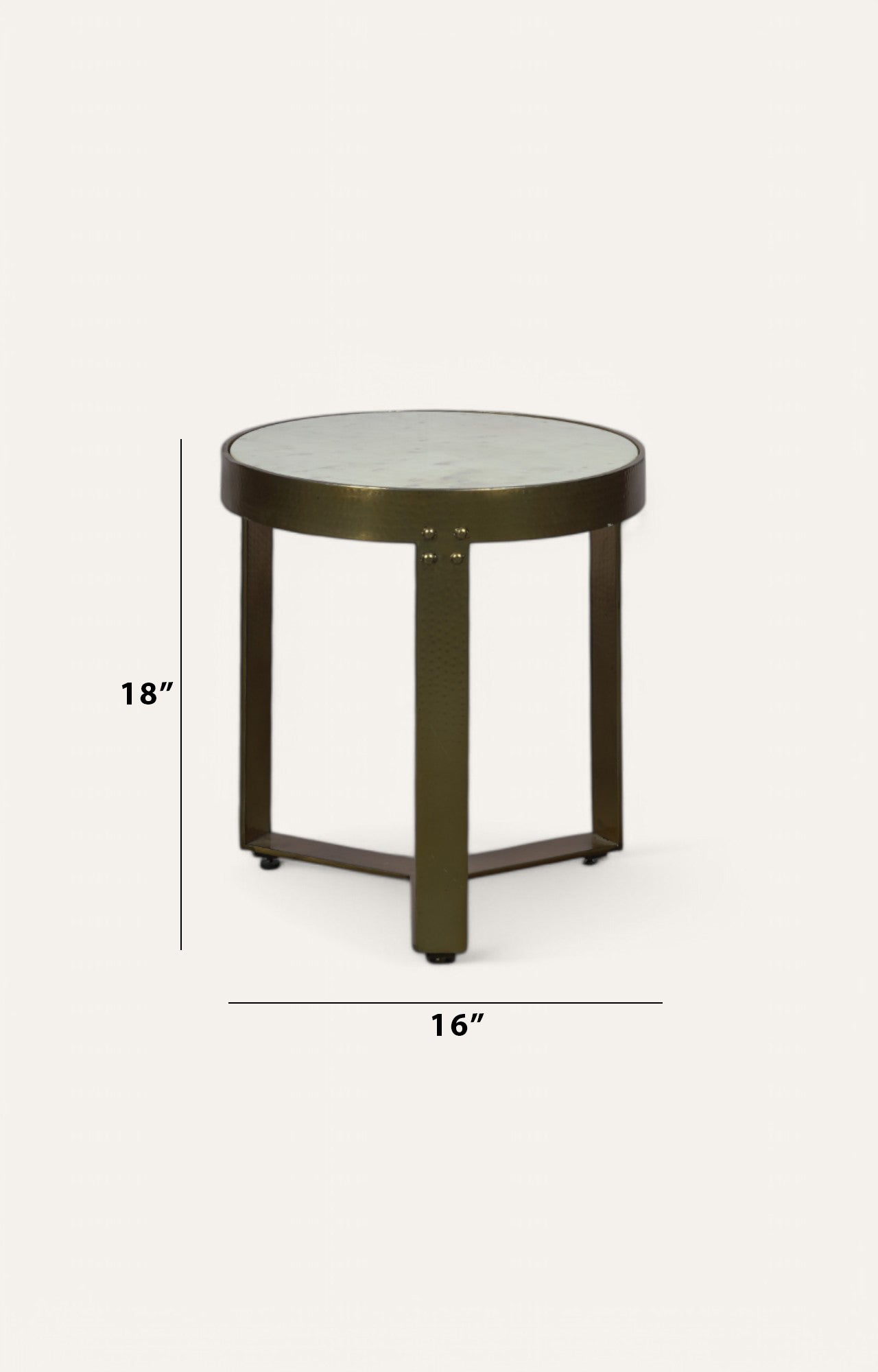 Marble side table