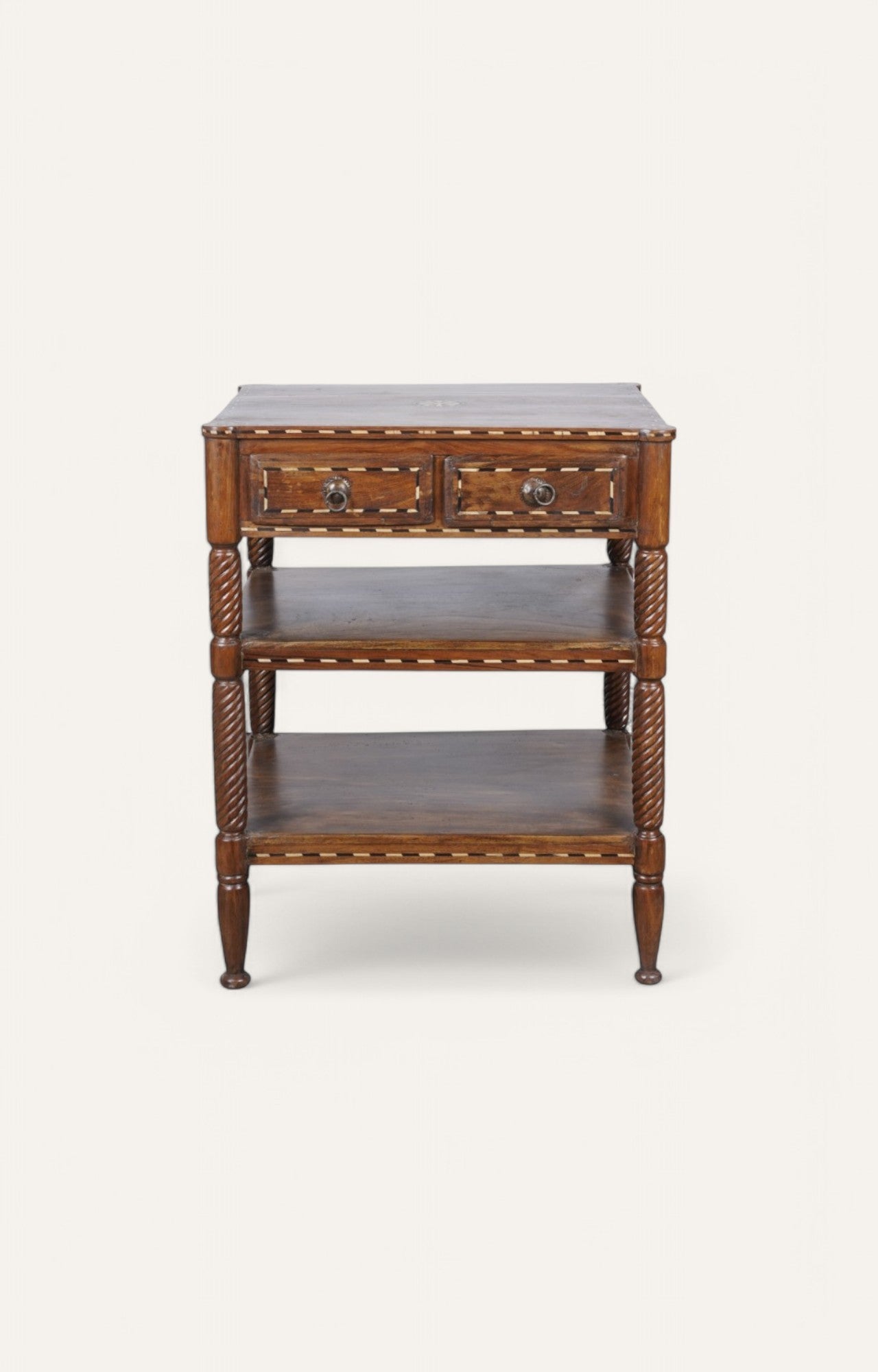 Hand-carved Side Table