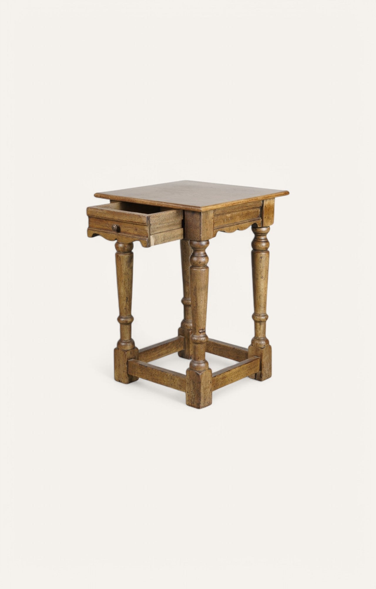 vintage Traditional Wooden Side Table