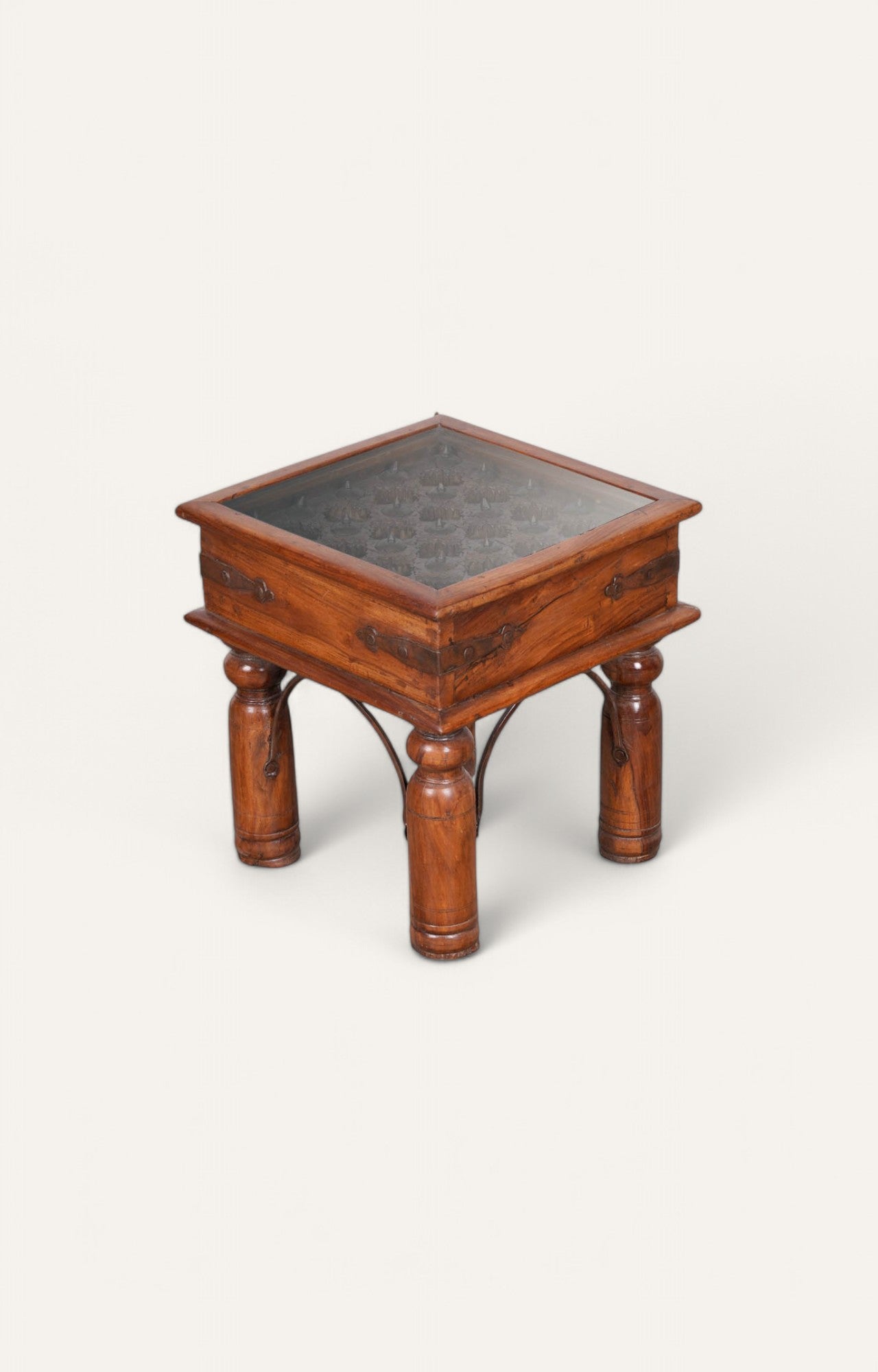 Hand Carved Side Table