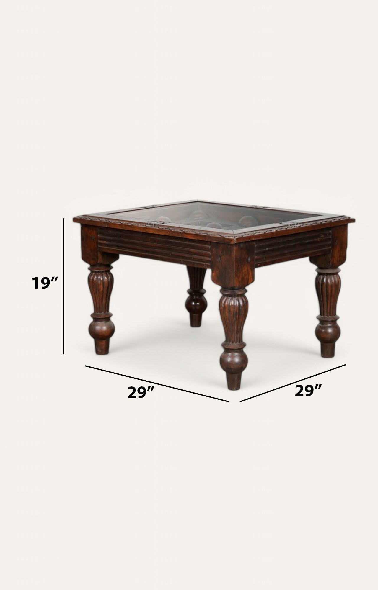 Rajputana Wooden Side Table