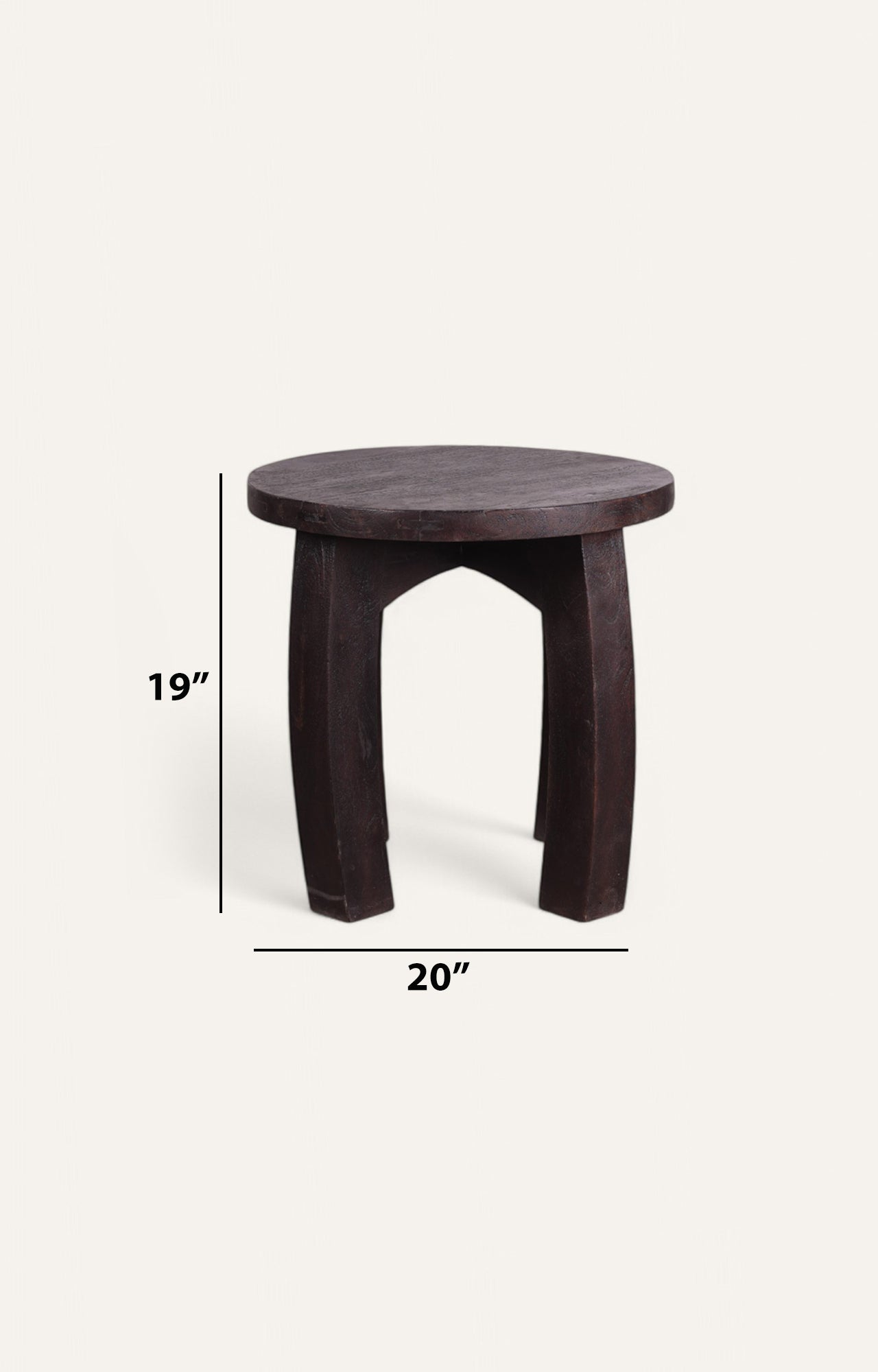 Solid Wood Side Table
