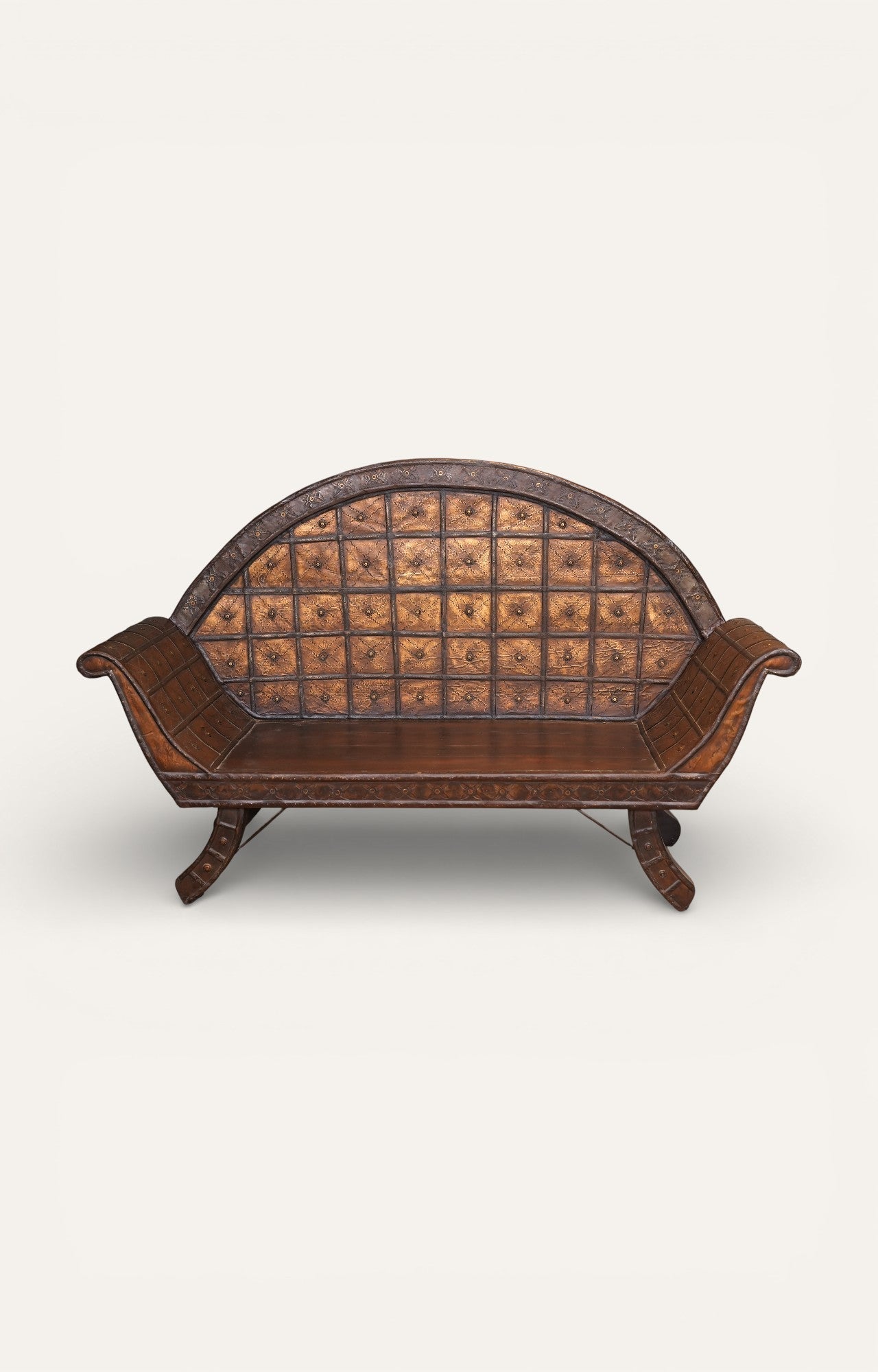 Wooden sofa