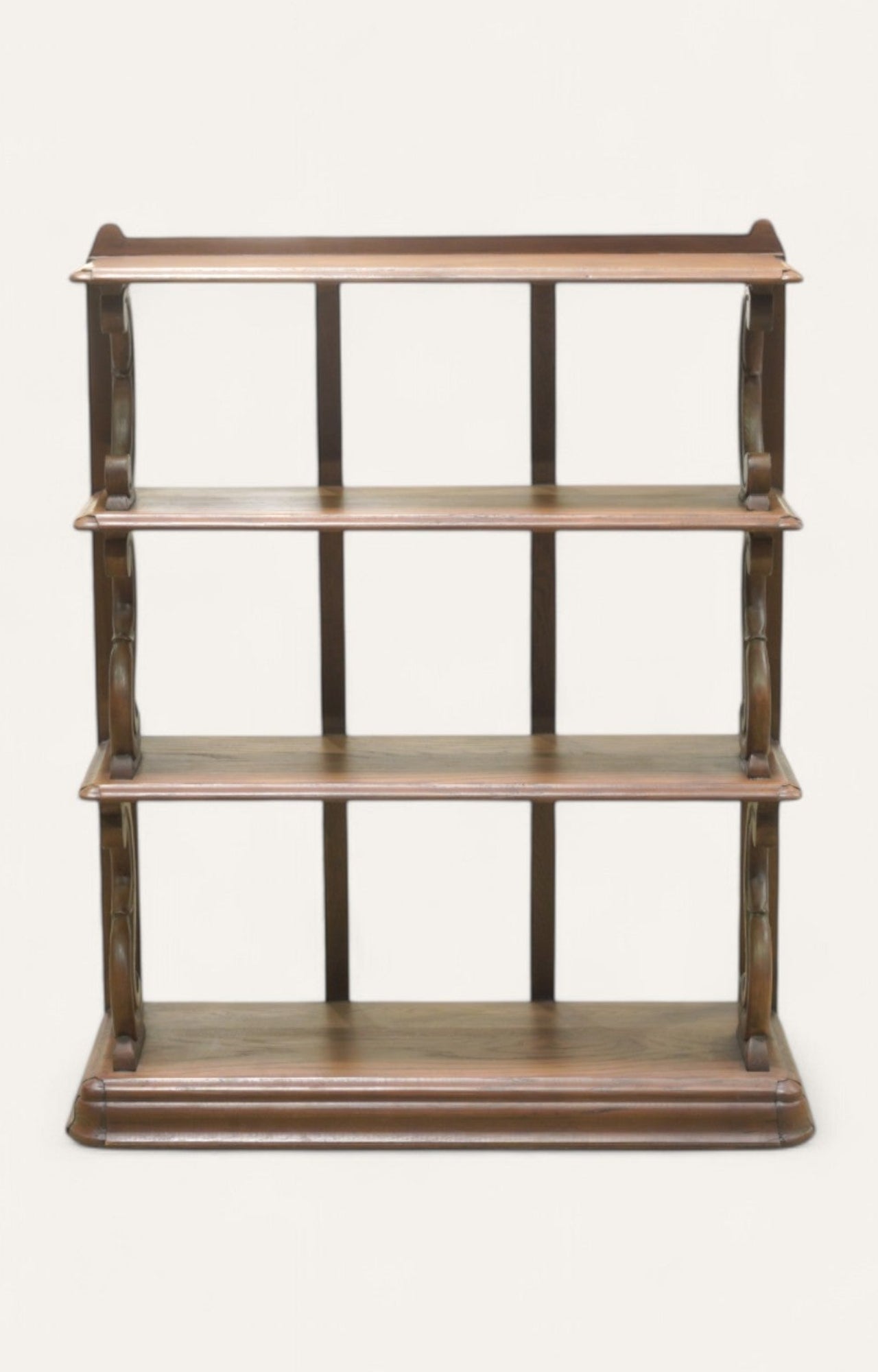 Wooden bookshelf