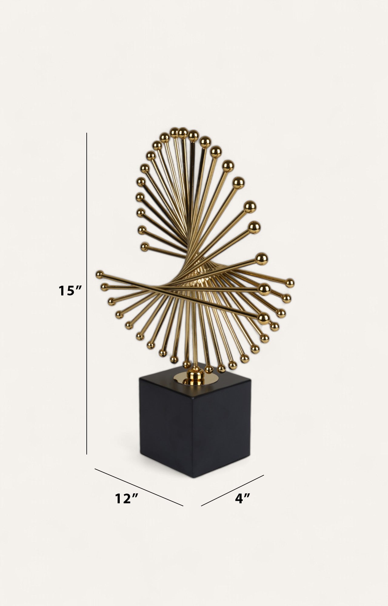 Decorative abstract sculpture