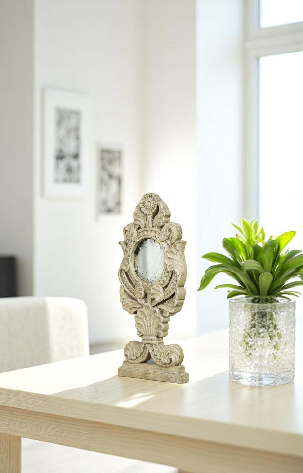 Antique Carved Mirror