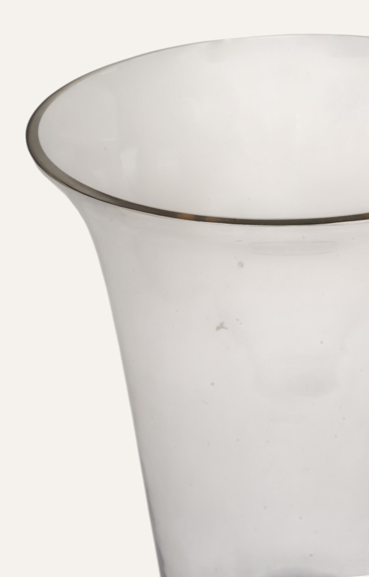 Decorative Handblown Tapered Vase