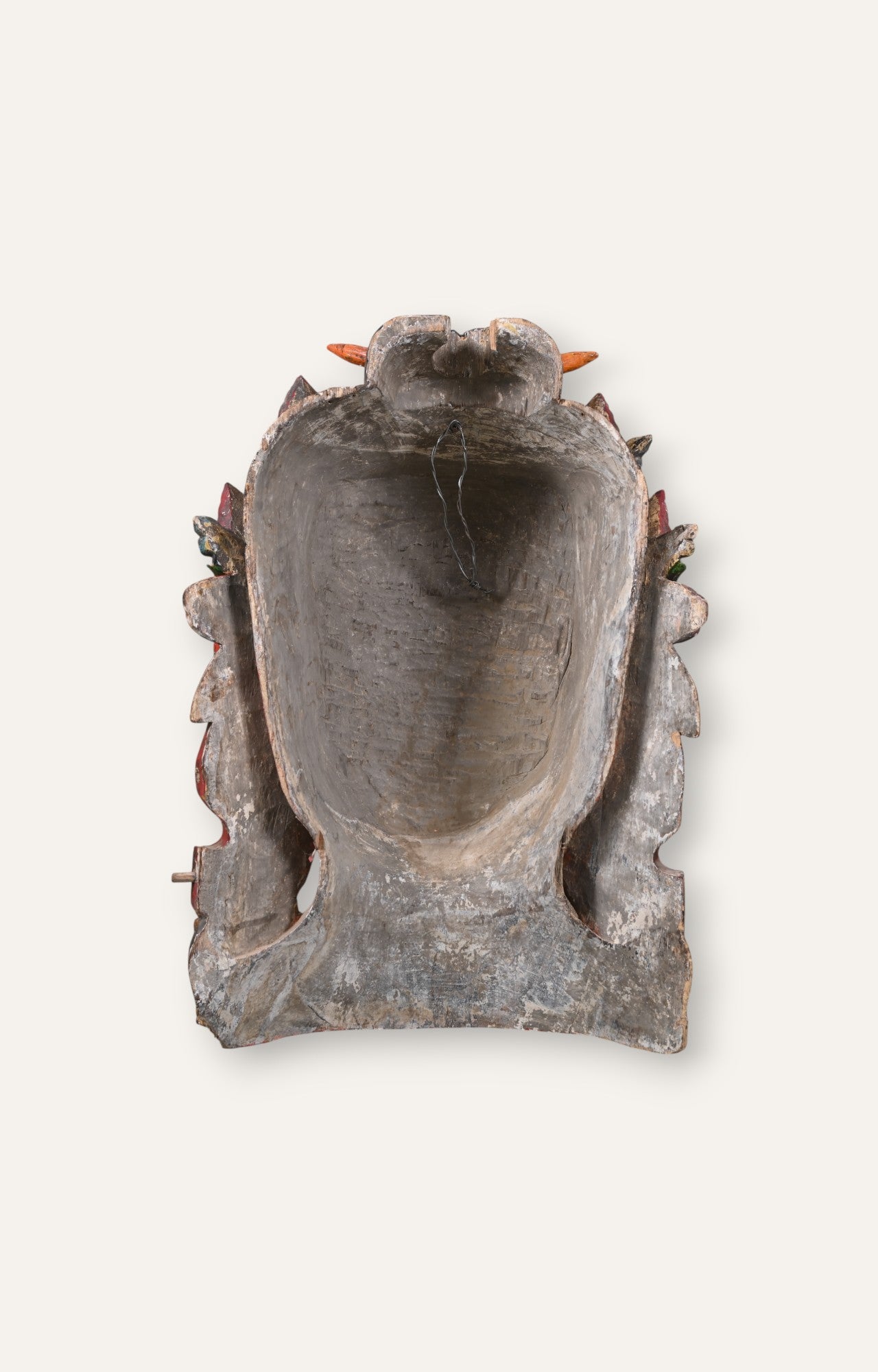 Decorative wooden sculpture