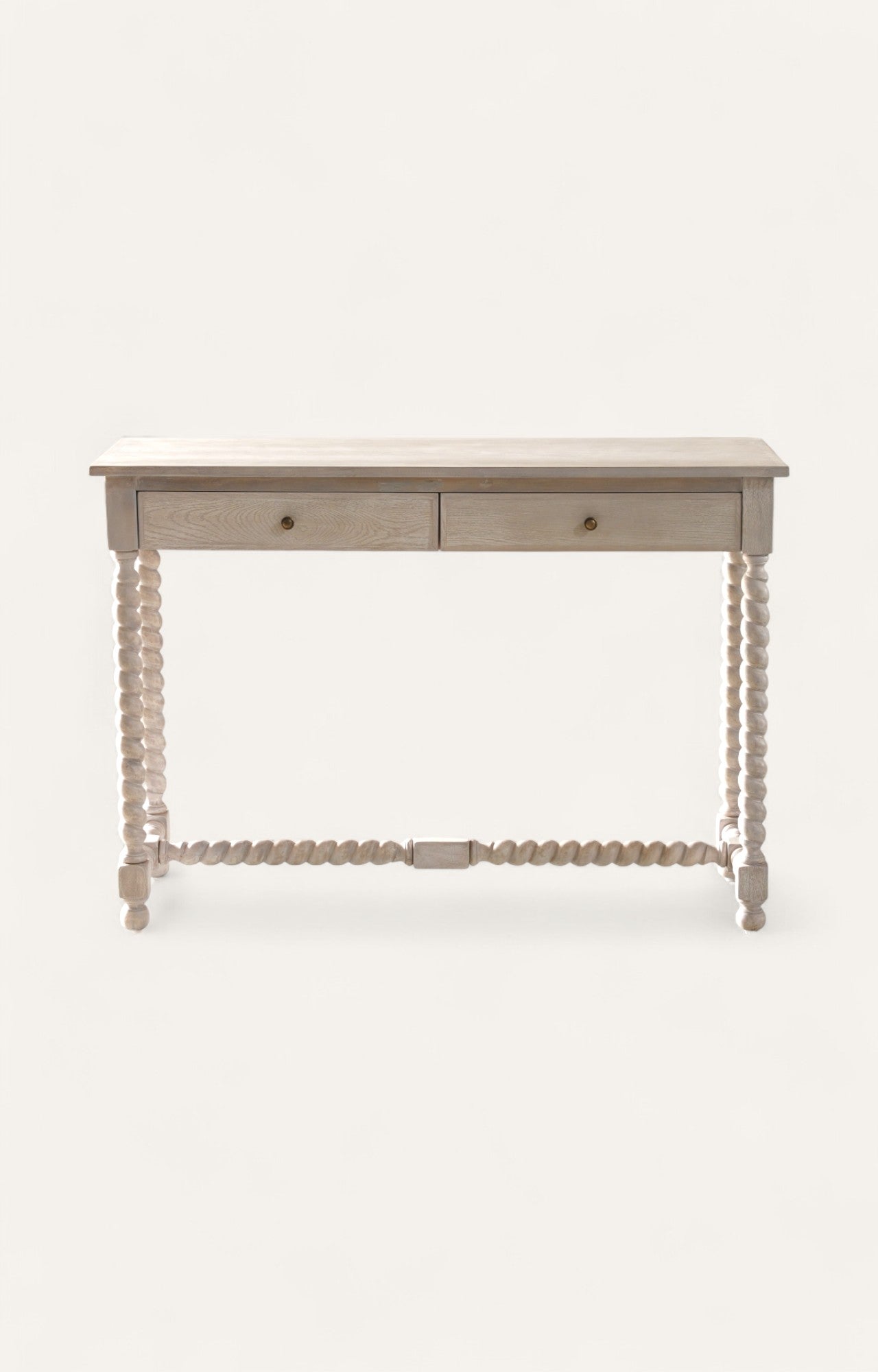 Wooden console table