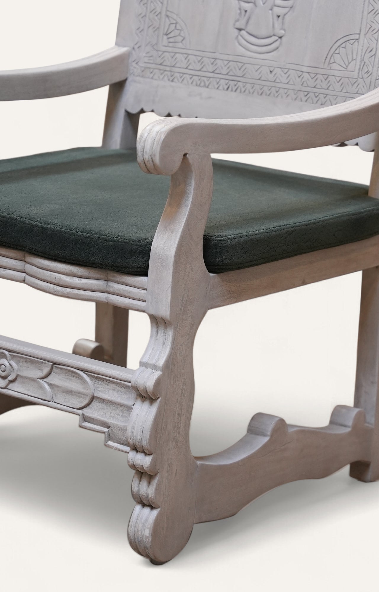 Wood Accent Chair