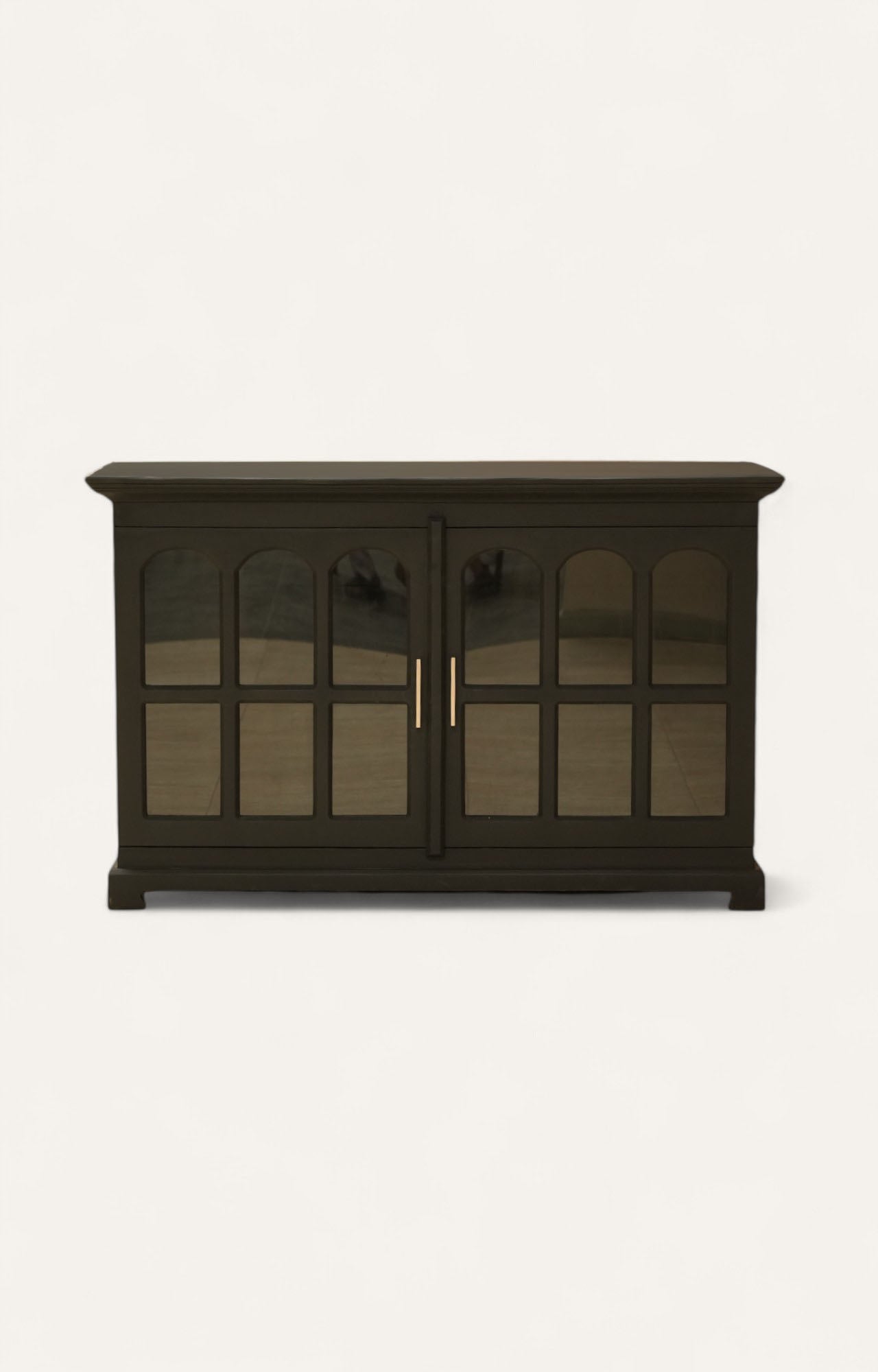 cabinet with glass panels