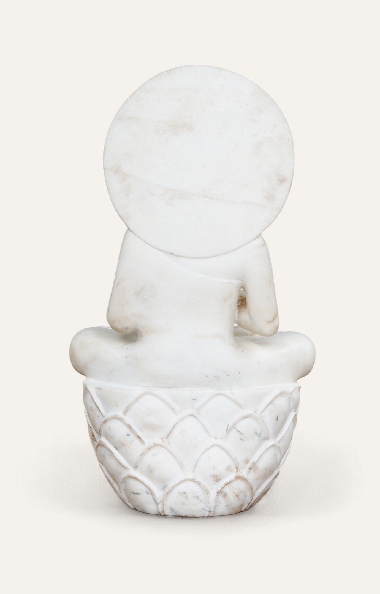 Marble sculpture of Buddha