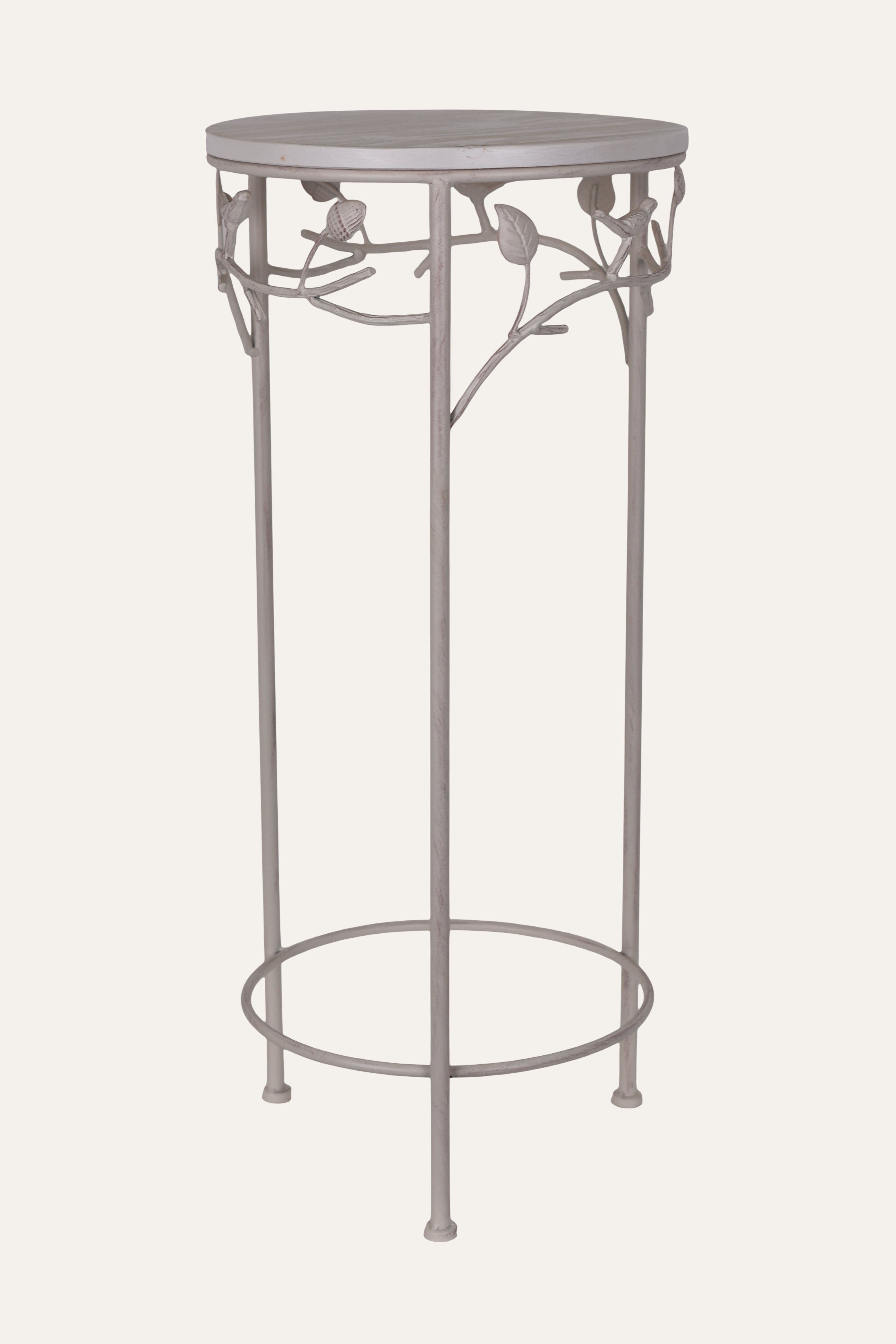 Decorative metal plant stand
