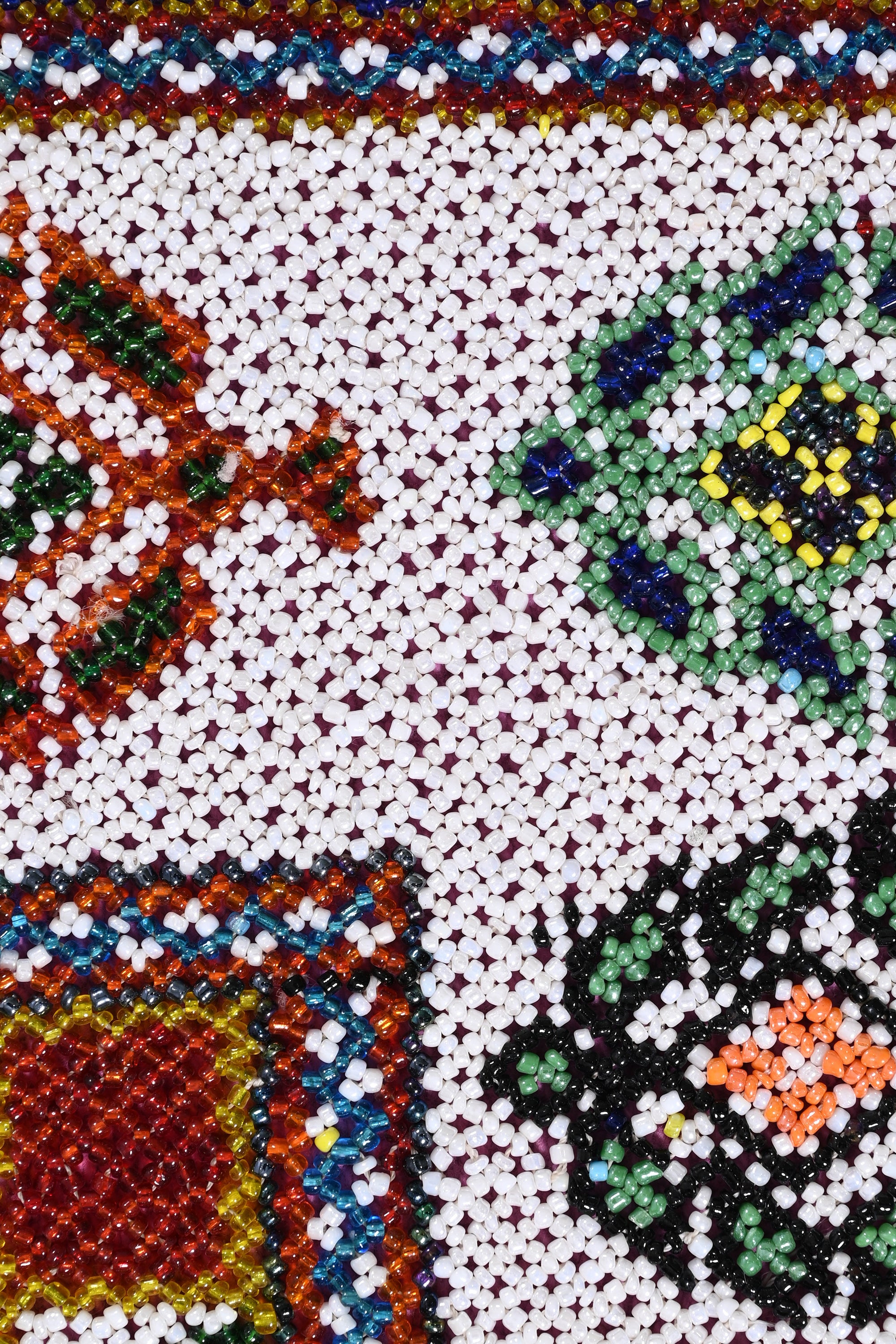 Saurashtra Textile with Pearl Bead Embroidery