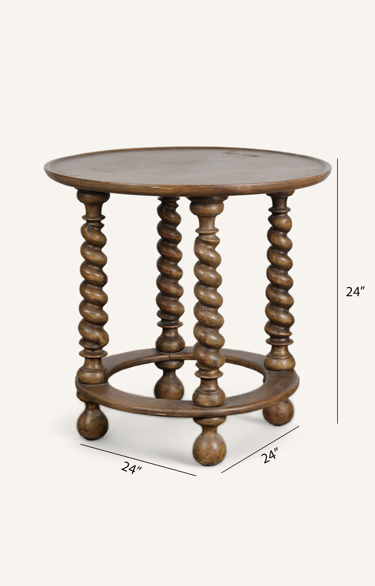 Twisted Charm Side Table