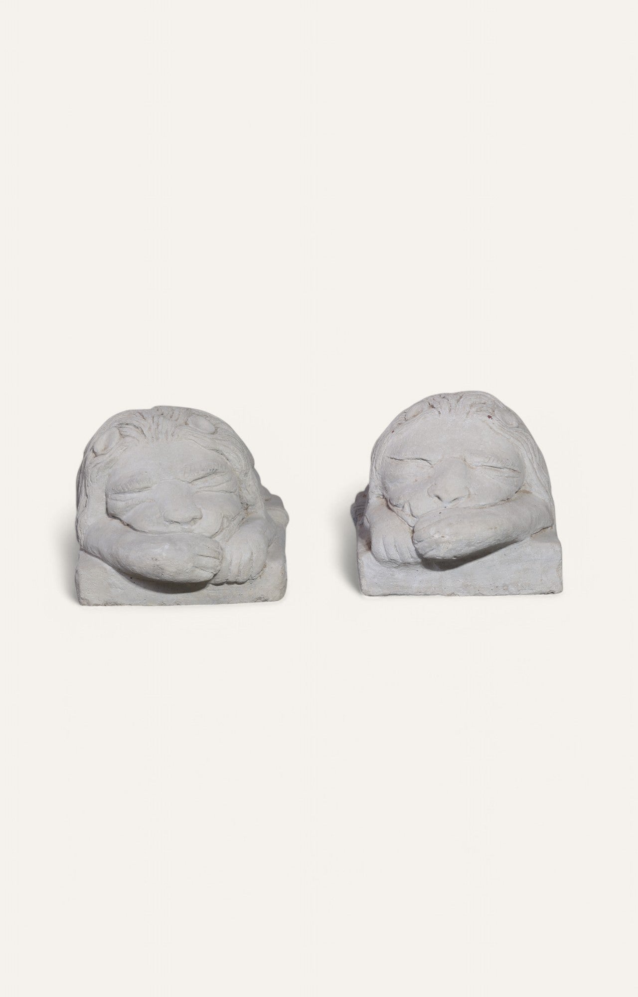 Sleeping Lion Sculpture