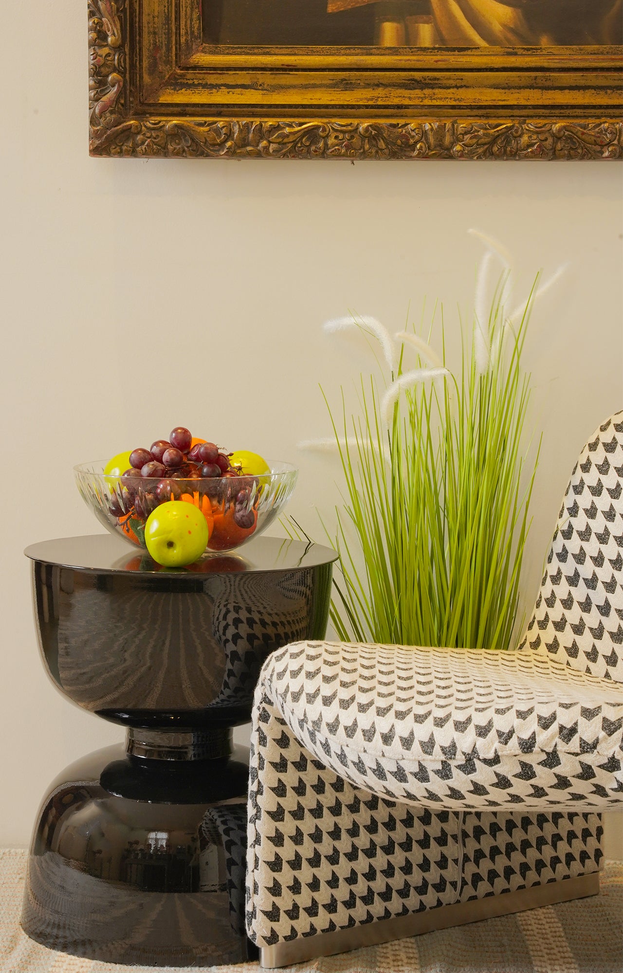 Artificial Fountain Grass Plant – 3 Feet