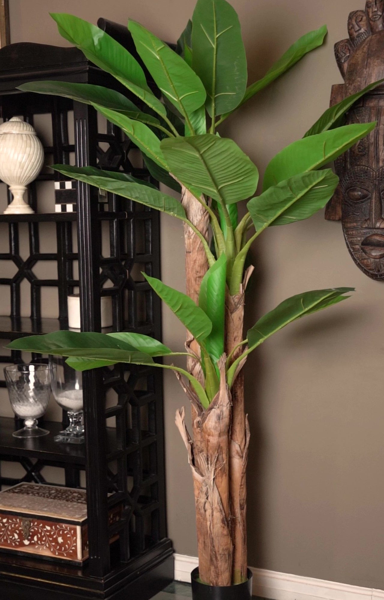 Artificial Banana Leaf Plant – 6.5 Feet