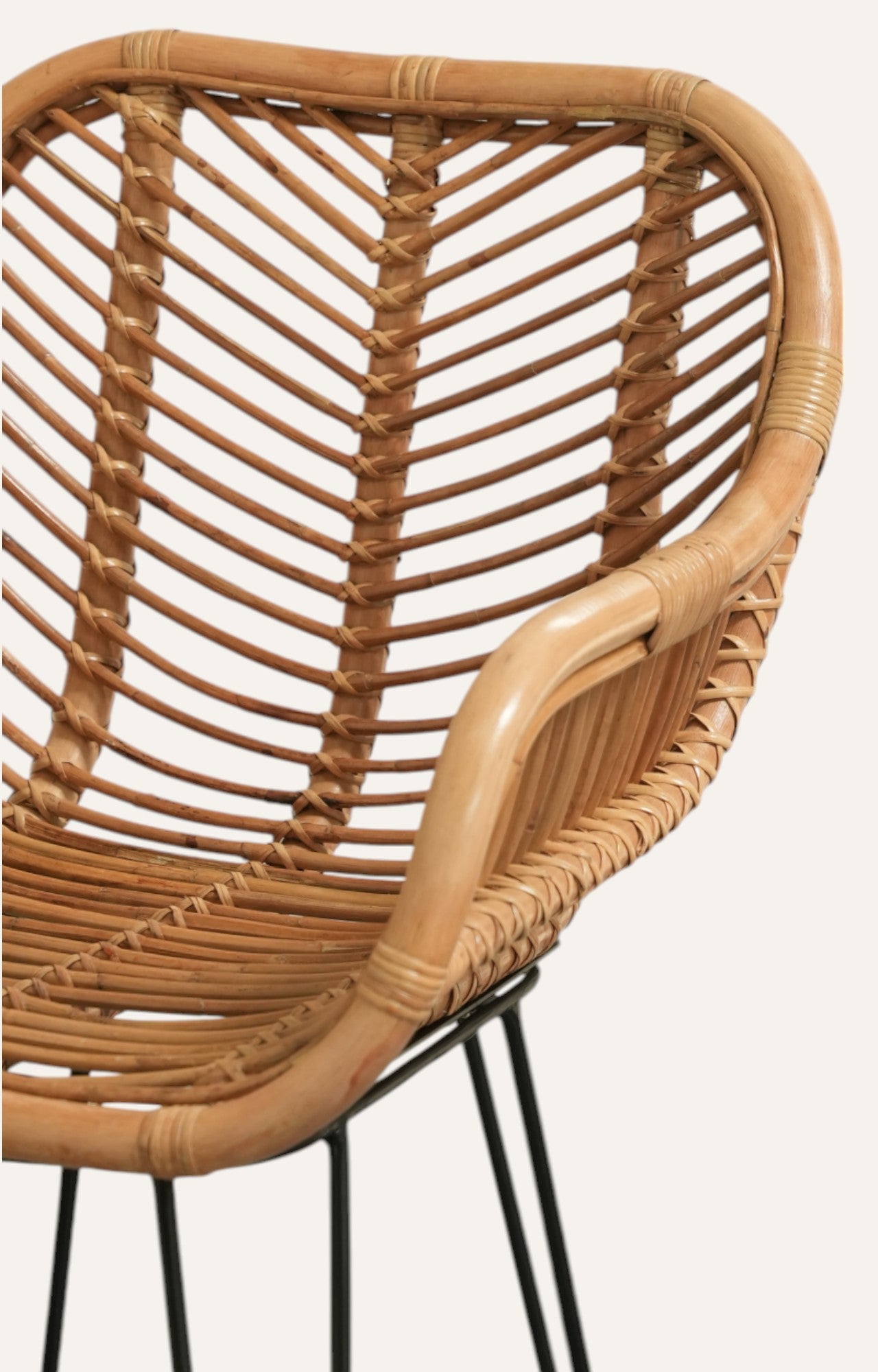 Throne Rattan Bar chair