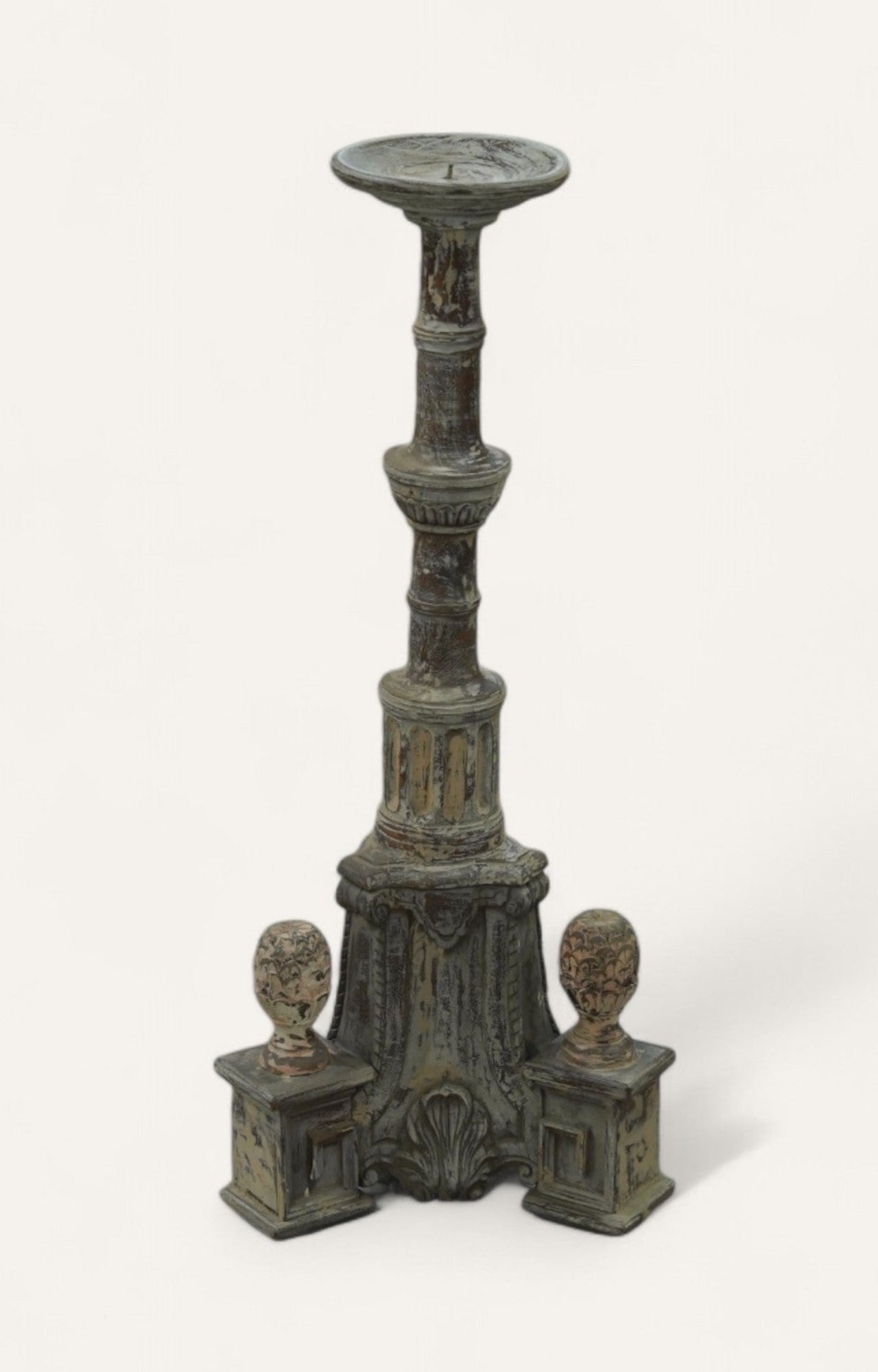 Tall Architectural Candle Stand