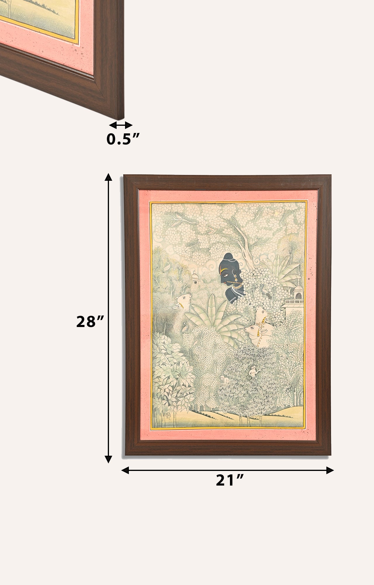 The Flute Player and His Cowherd_size