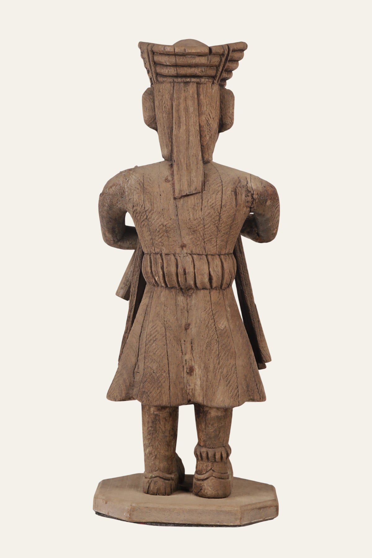 Traditional Indian guard statue for entryway