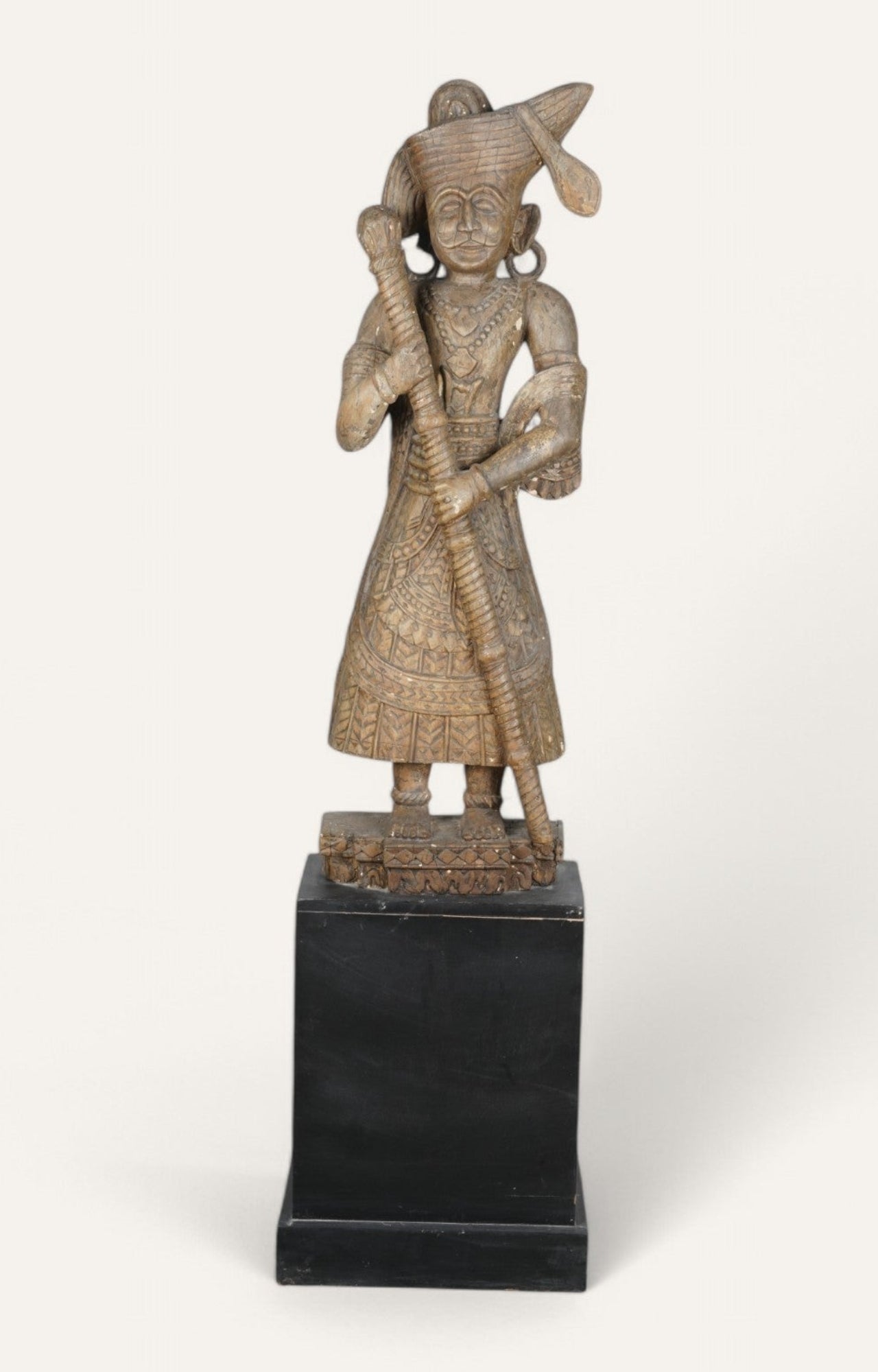 Tribal Man Wooden Figure